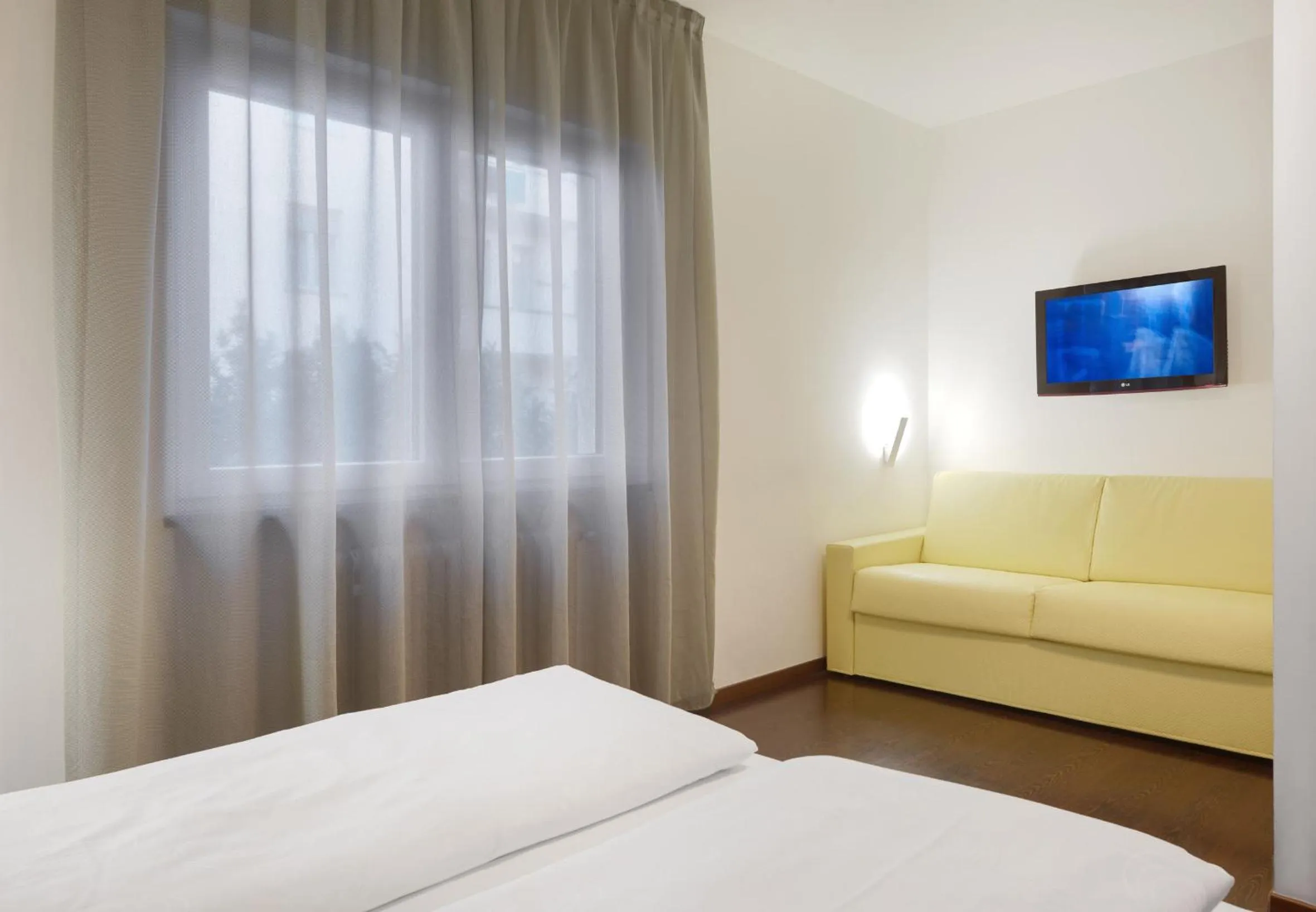 Bed in Hotel Asterix