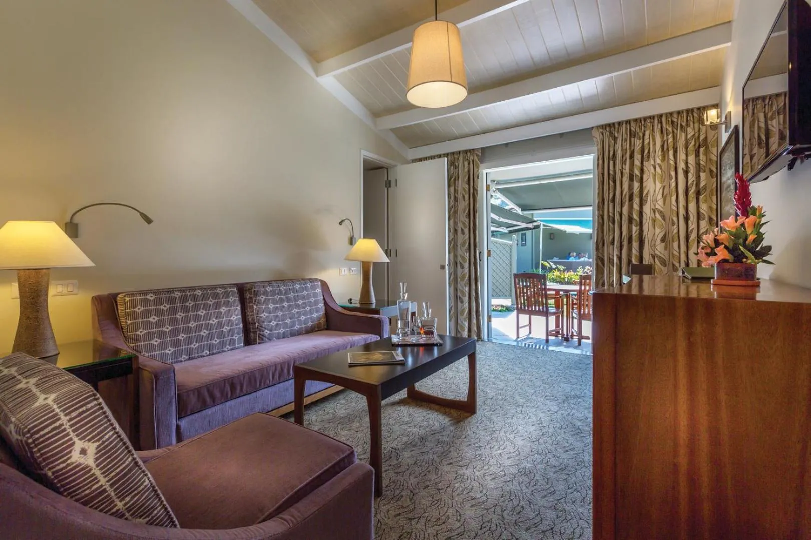 Living room in Sanctuary Lodge, A Belmond Hotel, Machu Picchu