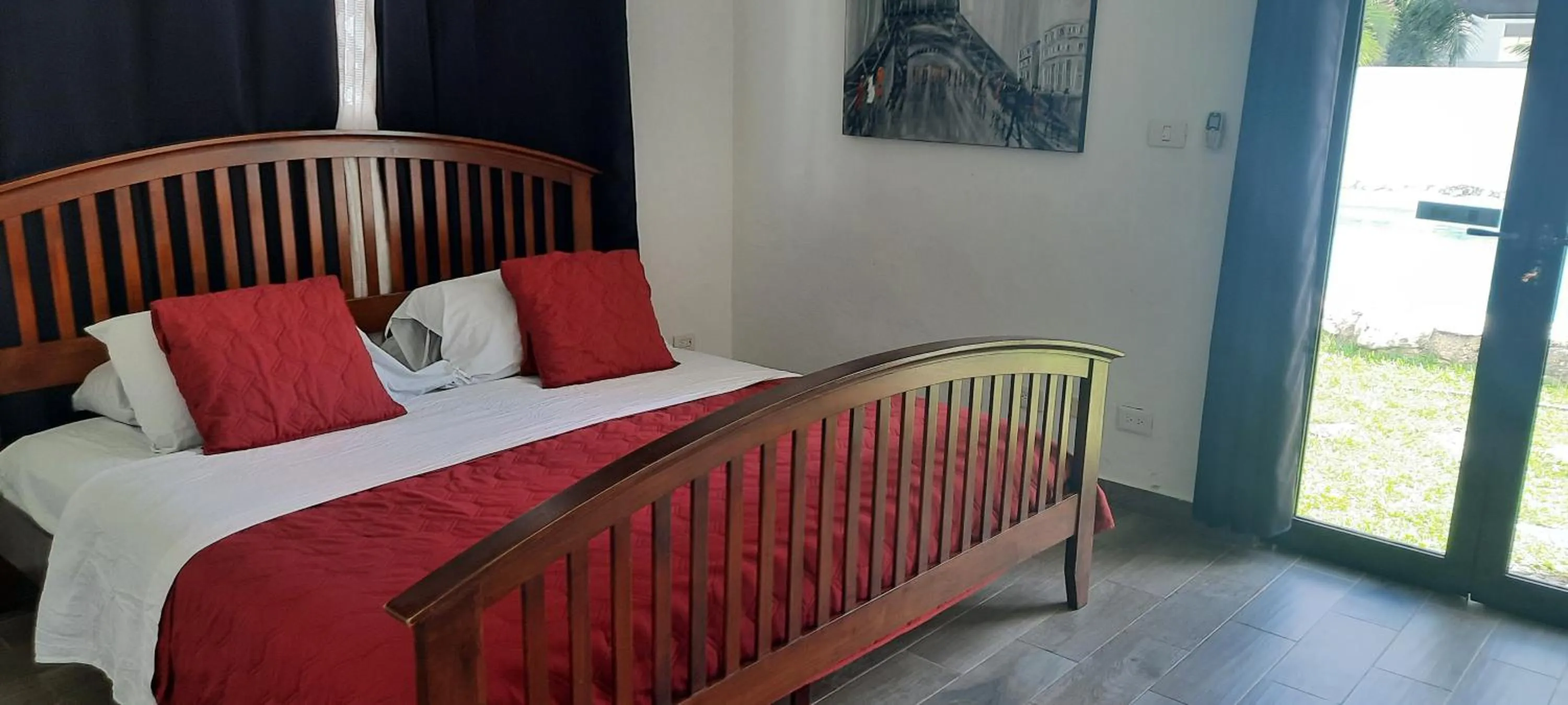 Bed in AMAXING Cancun Airport