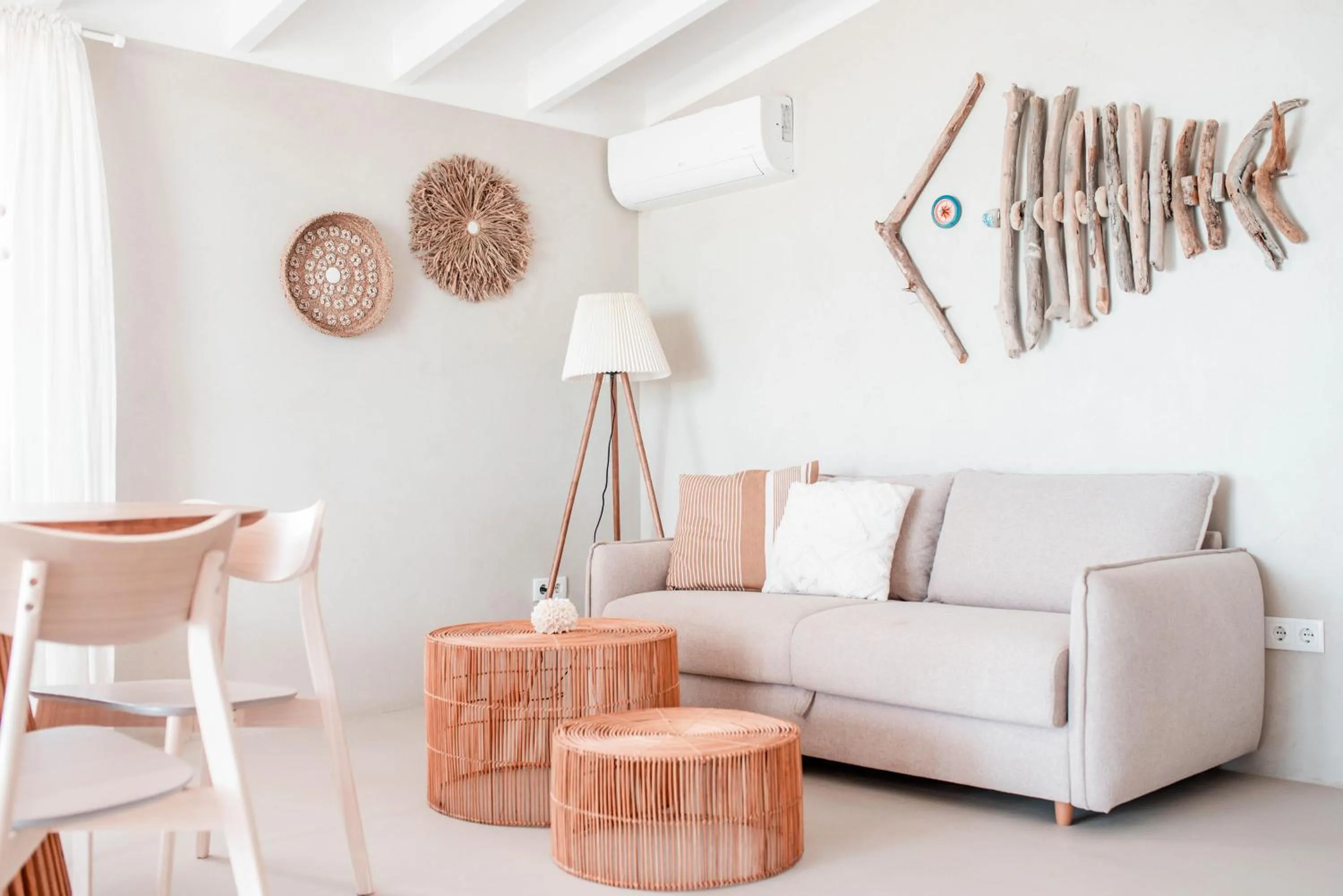 Living room in Sorobon Luxury Beach Resort