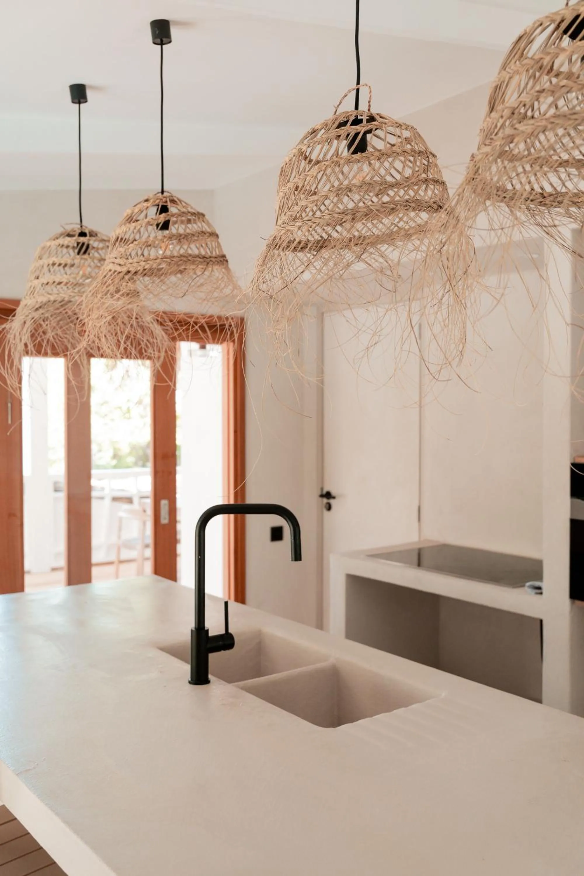 Kitchen or kitchenette in Sorobon Luxury Beach Resort