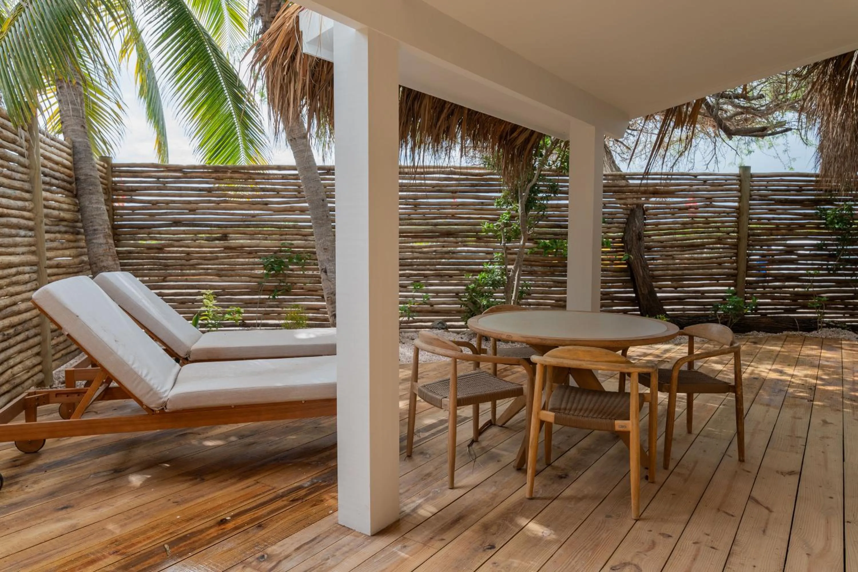 Balcony/Terrace in Sorobon Luxury Beach Resort