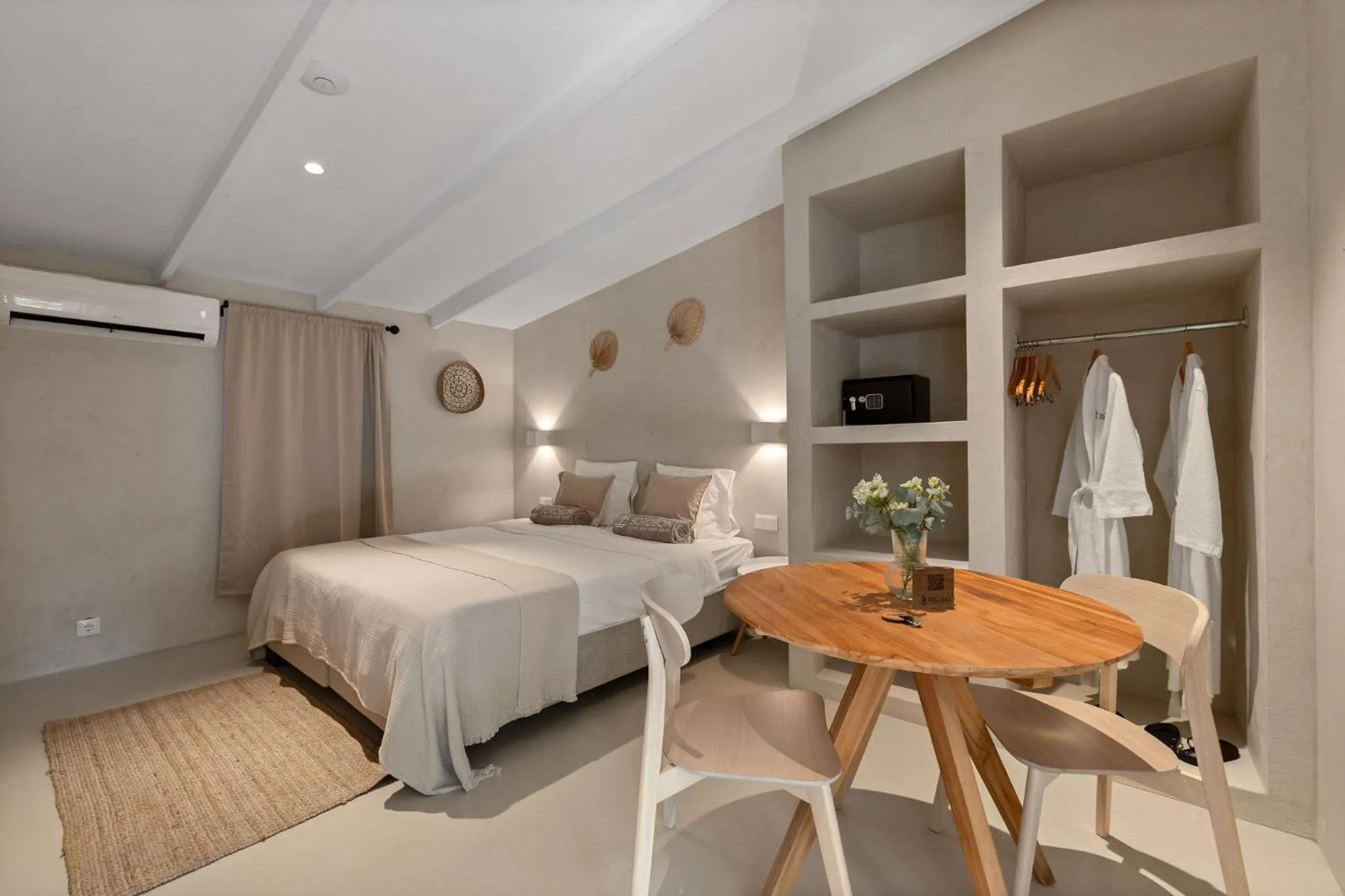 Bed in Sorobon Luxury Beach Resort