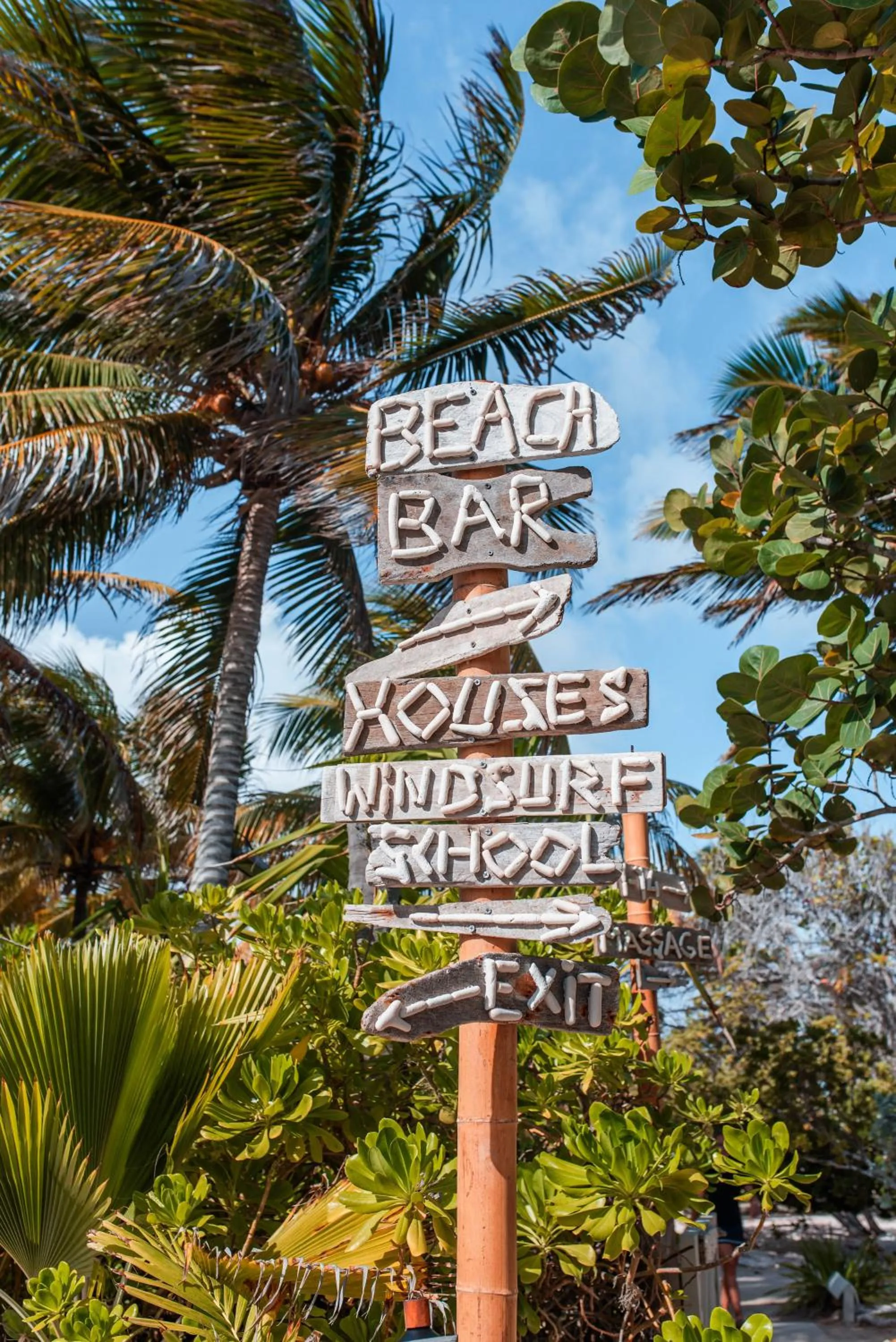 Garden in Sorobon Luxury Beach Resort