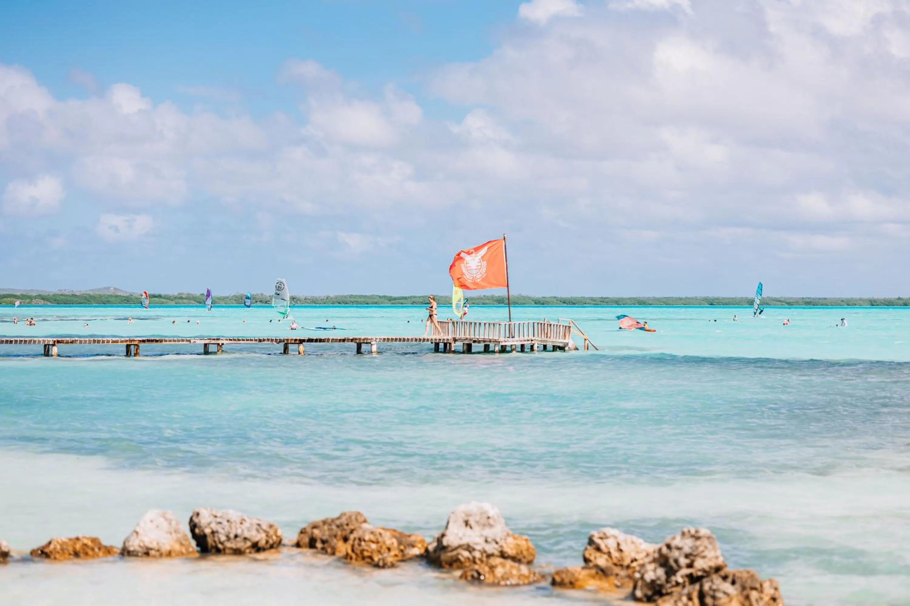 Windsurfing in Sorobon Luxury Beach Resort