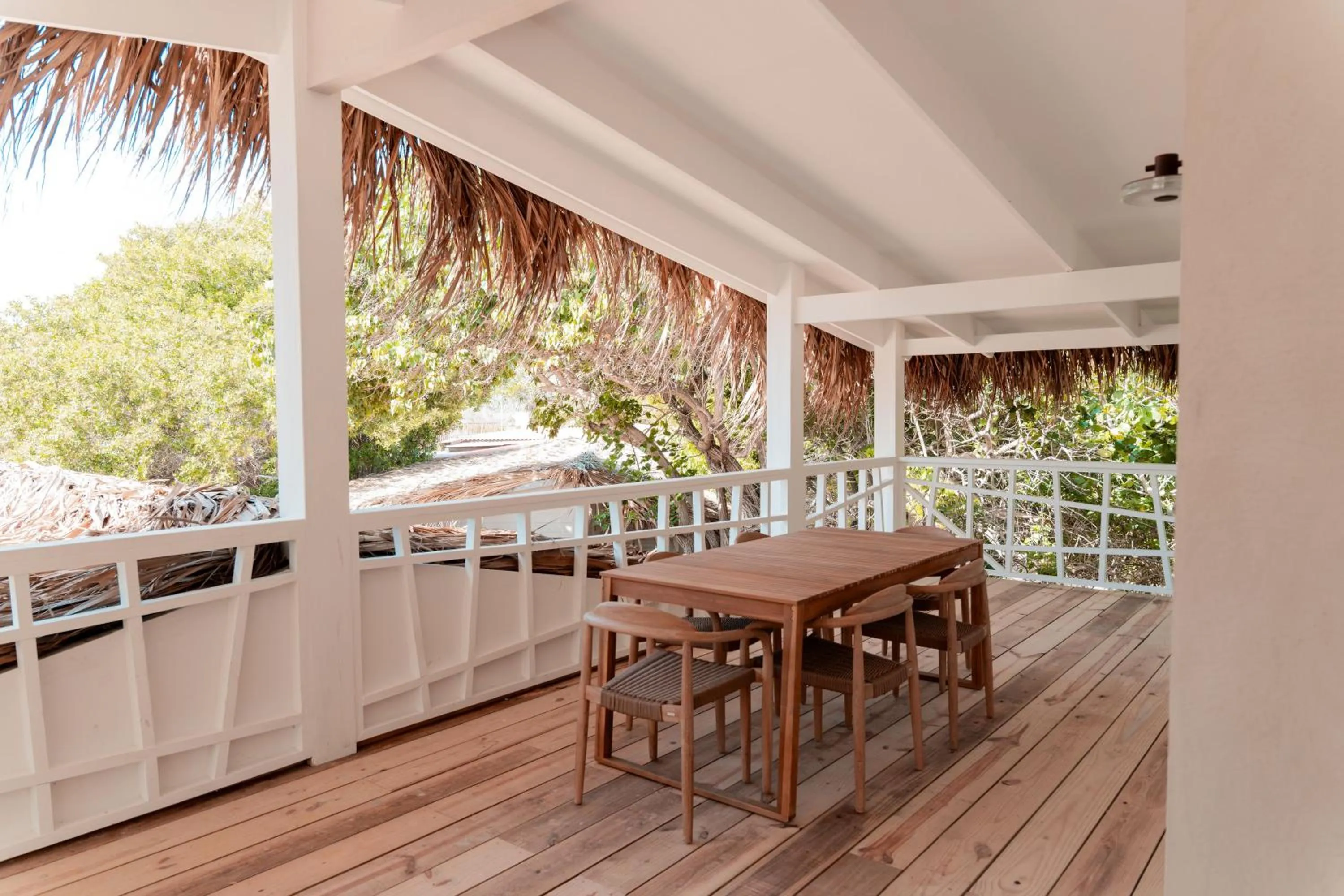 Balcony/Terrace in Sorobon Luxury Beach Resort