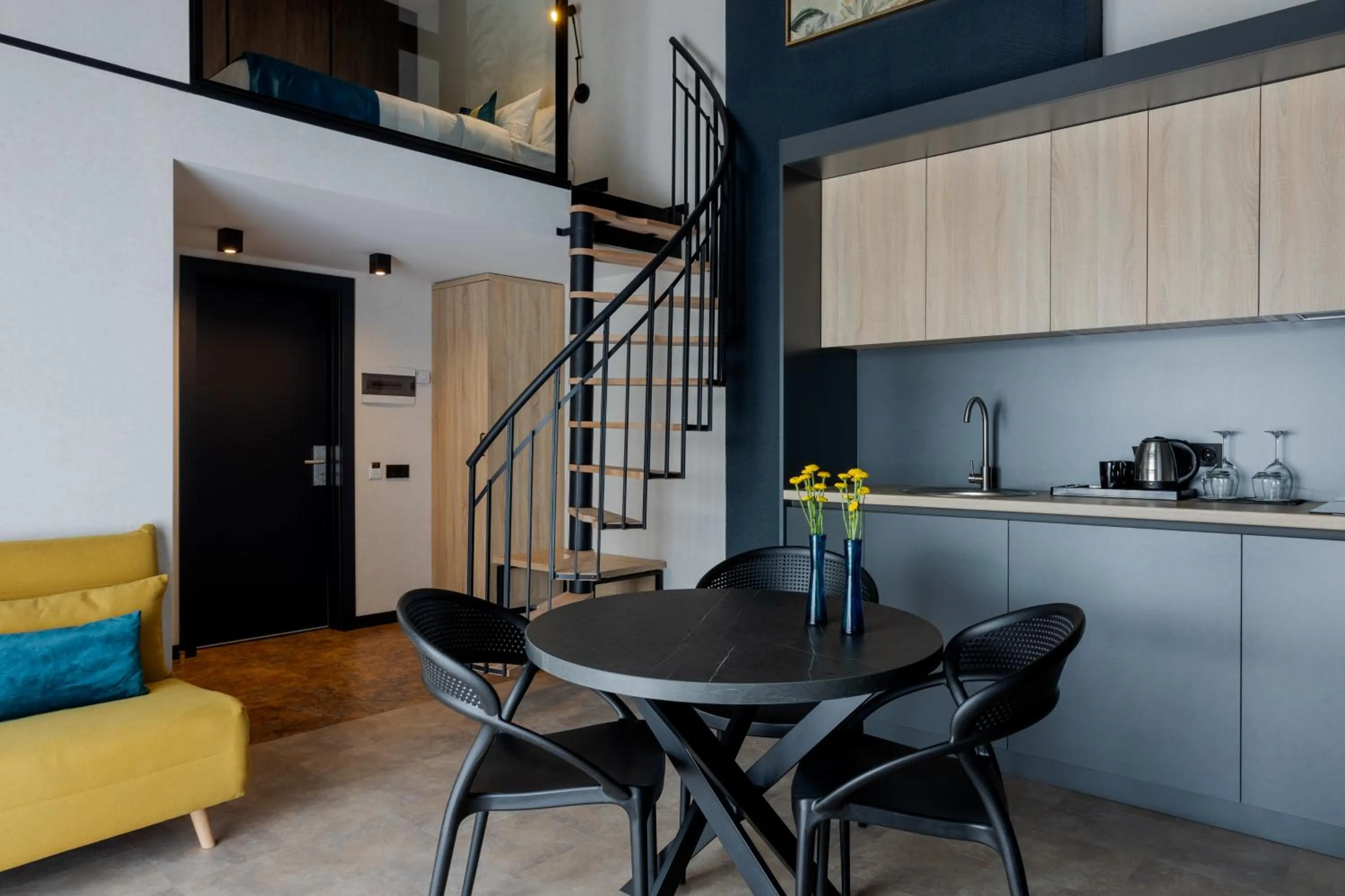 Kitchen or kitchenette in Tulip Residence & Spa Hotel