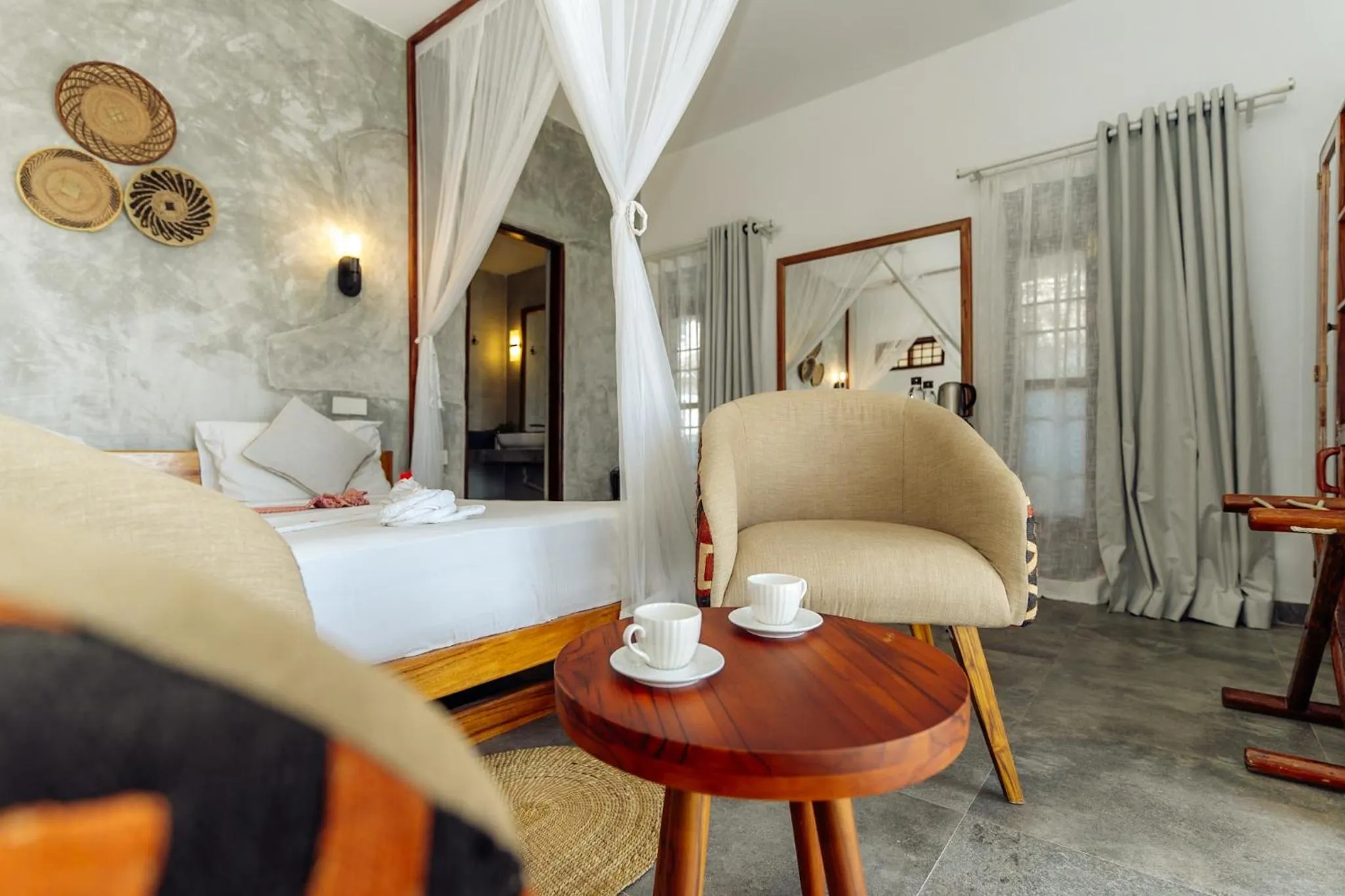 Decorative detail in Savera Beach Houses