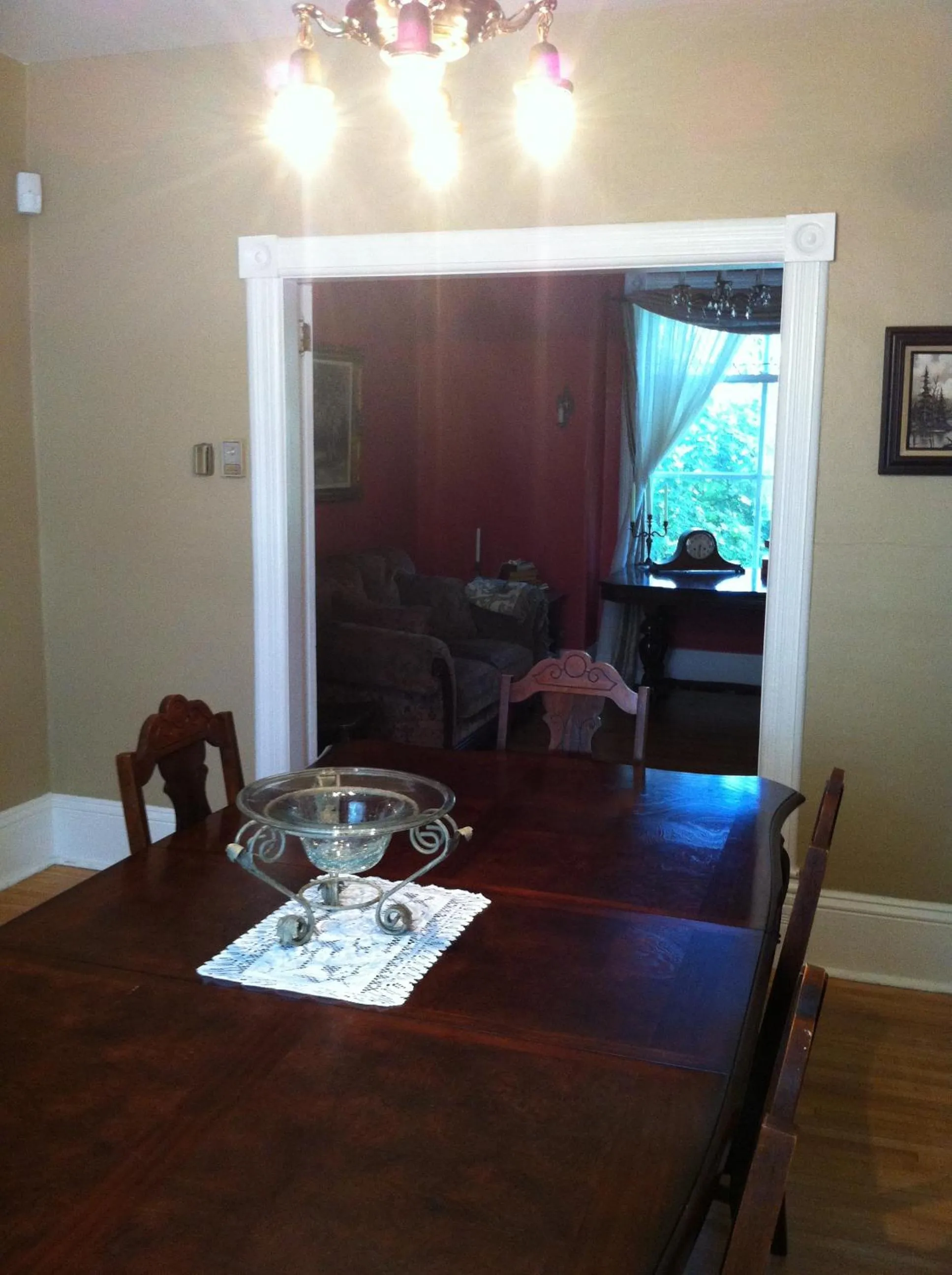 Dining area in Sir Edgar House B&B