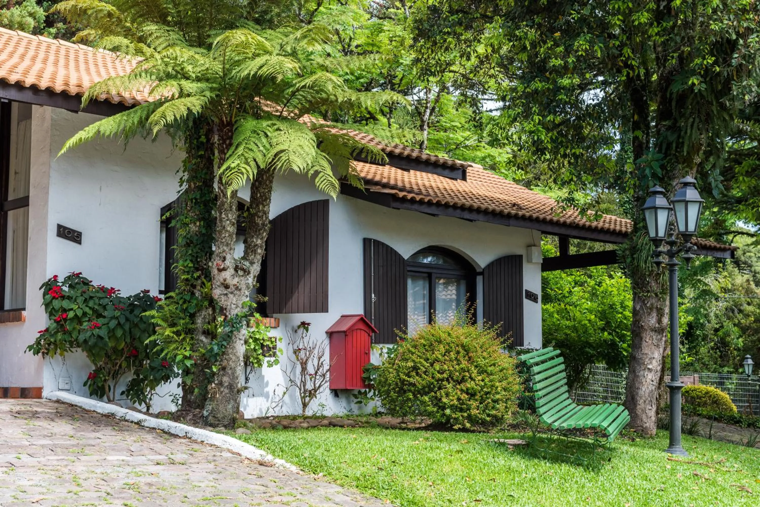 Facade/entrance in Vila Suzana Parque Hotel