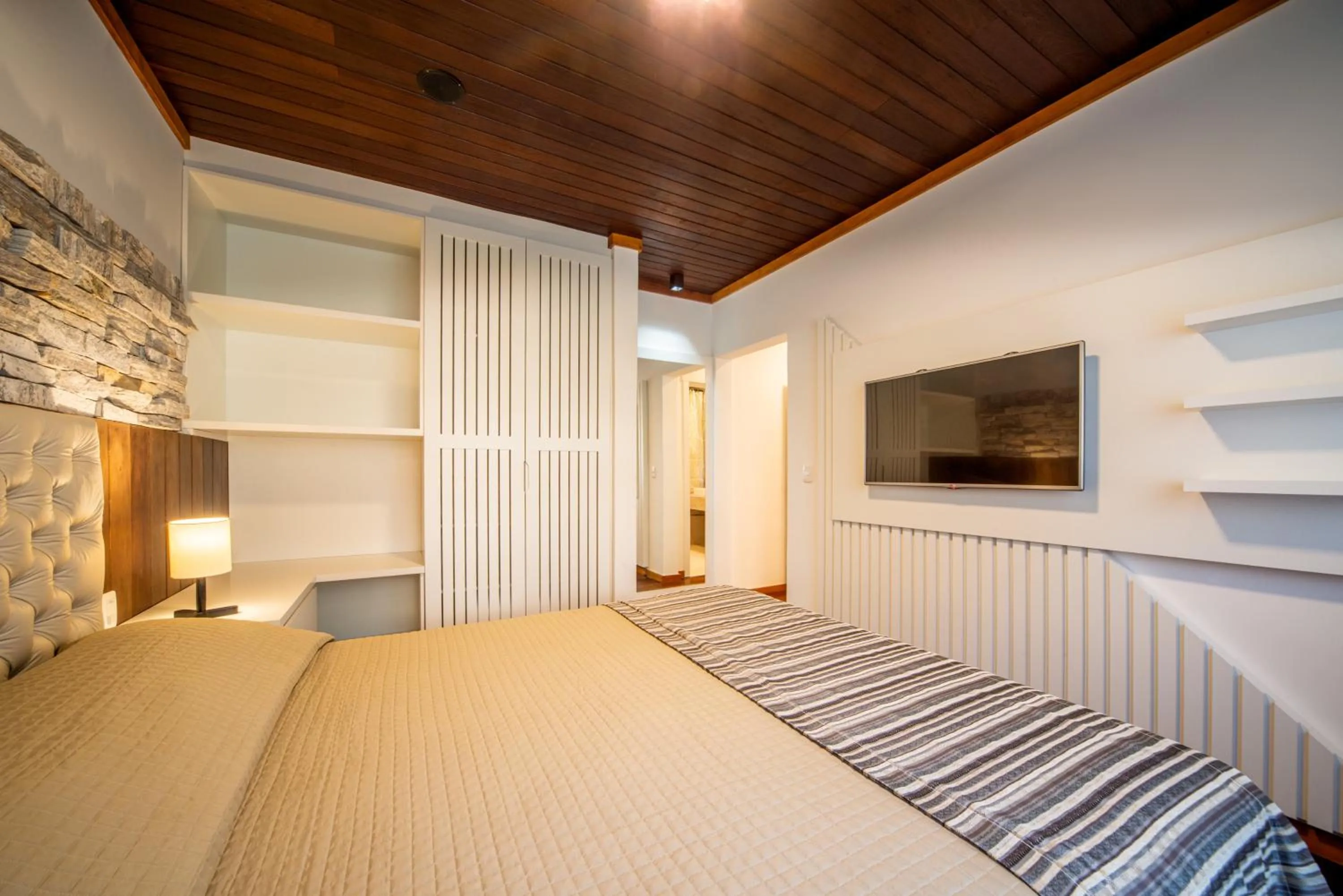 Bed in Vila Suzana Parque Hotel