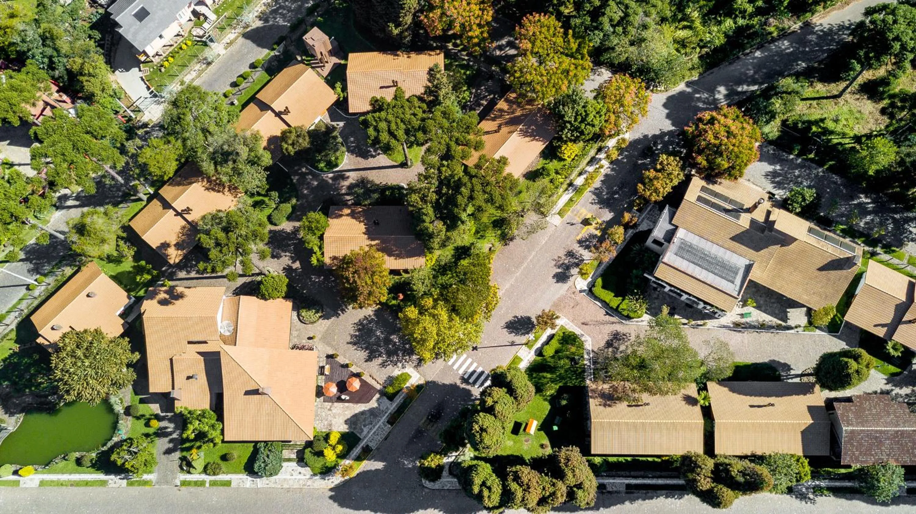 Bird's eye view in Vila Suzana Parque Hotel