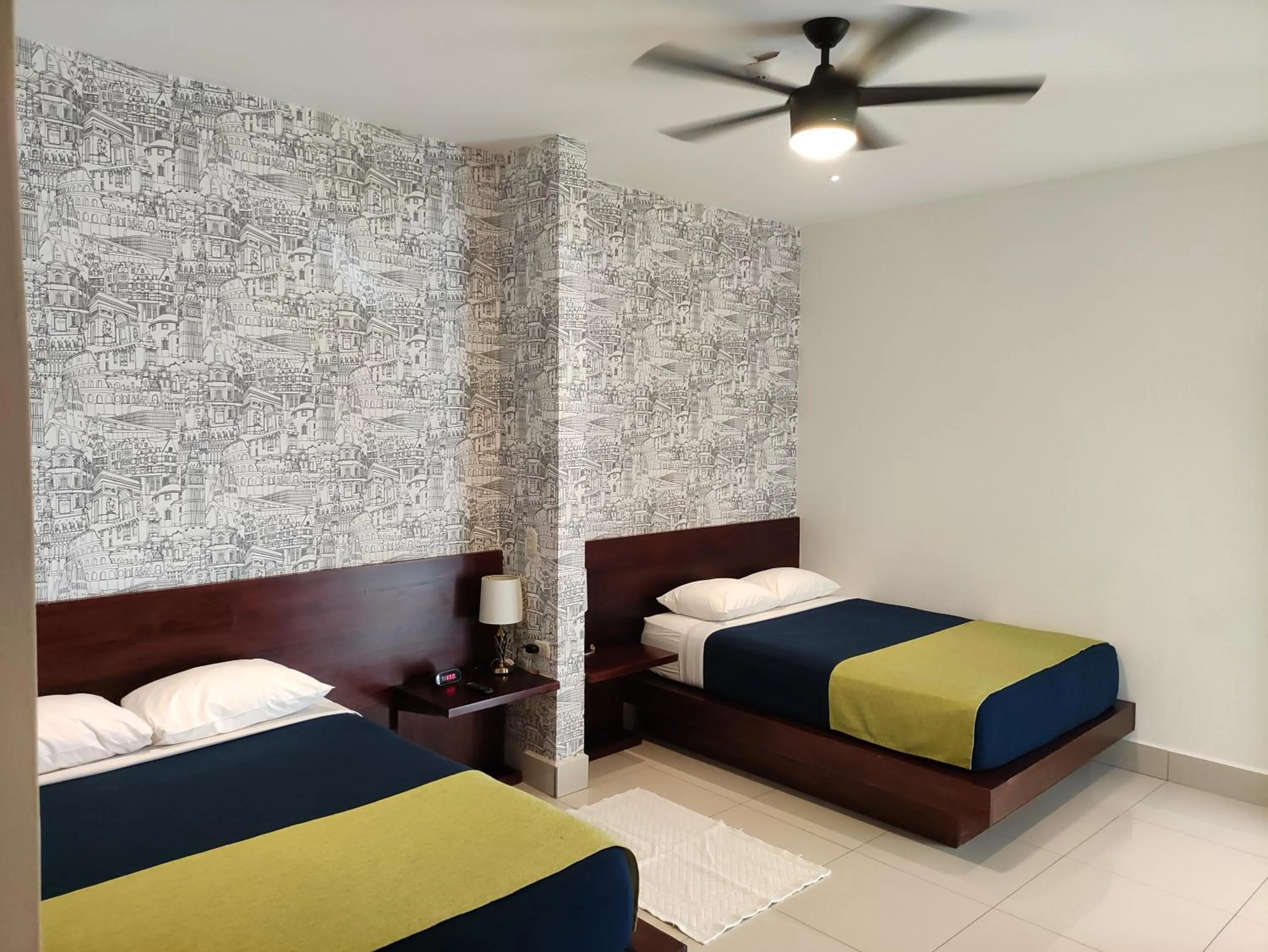 Bed in Hotel Agualcas