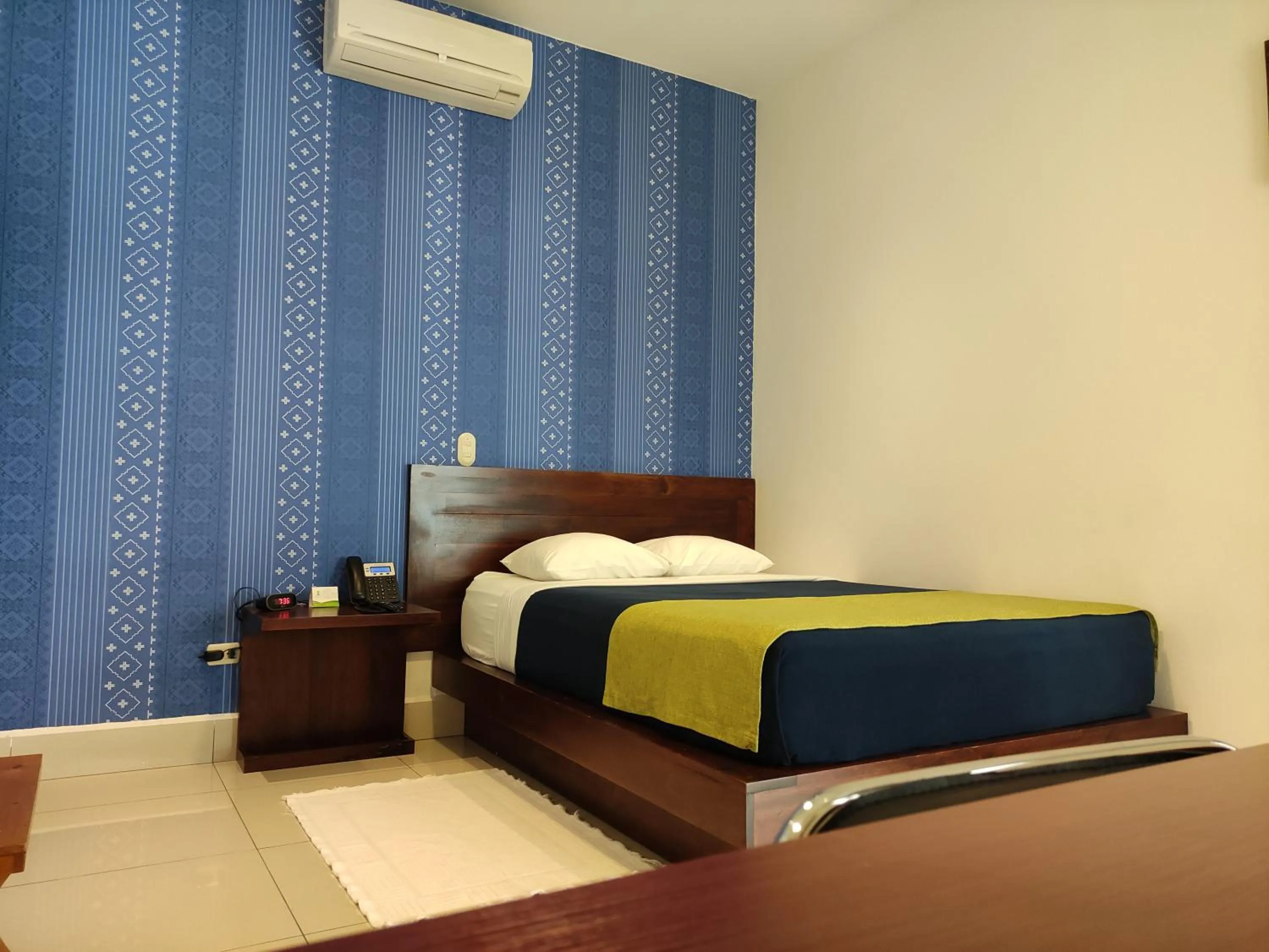 Bed in Hotel Agualcas