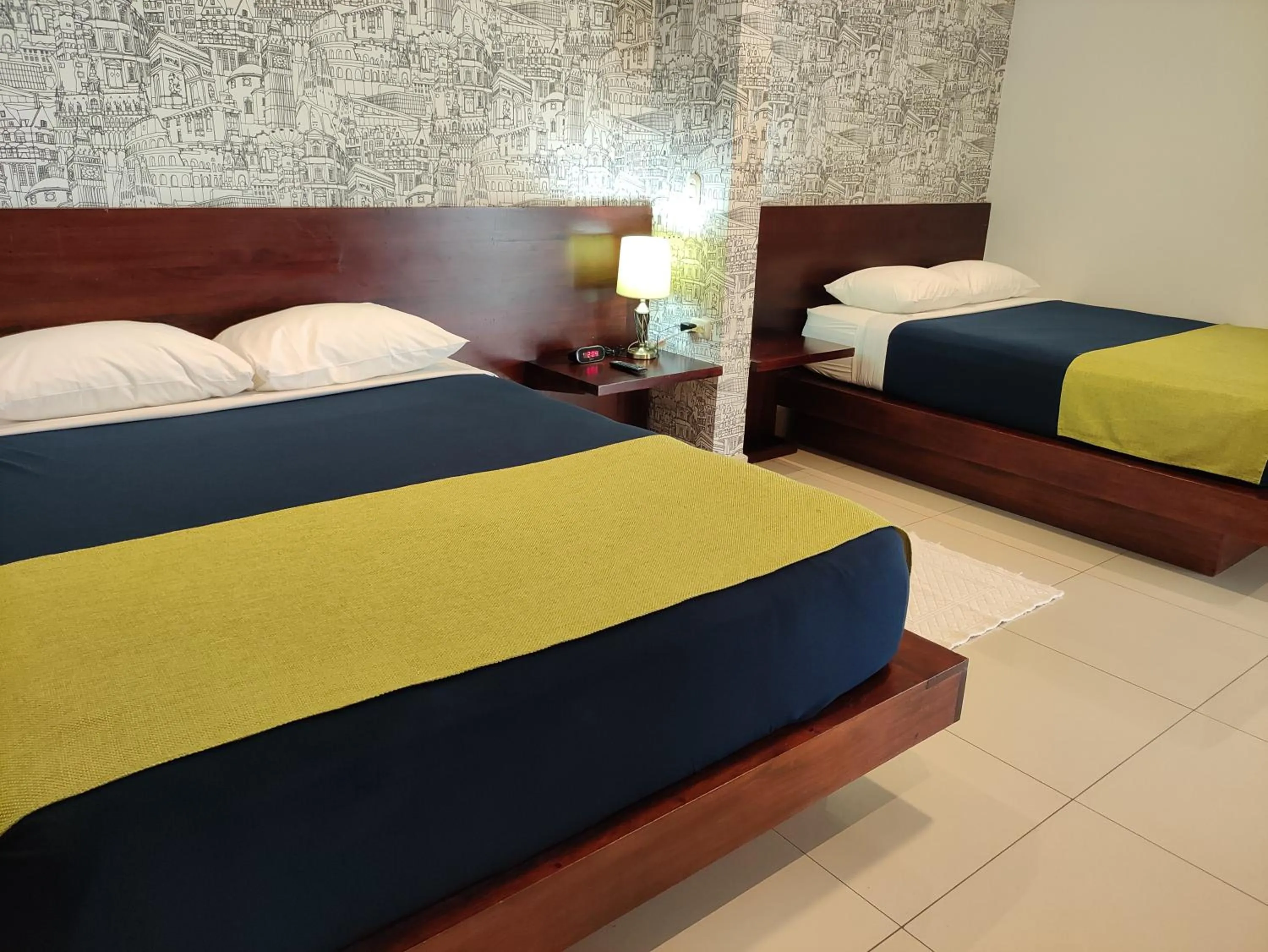 Bed in Hotel Agualcas