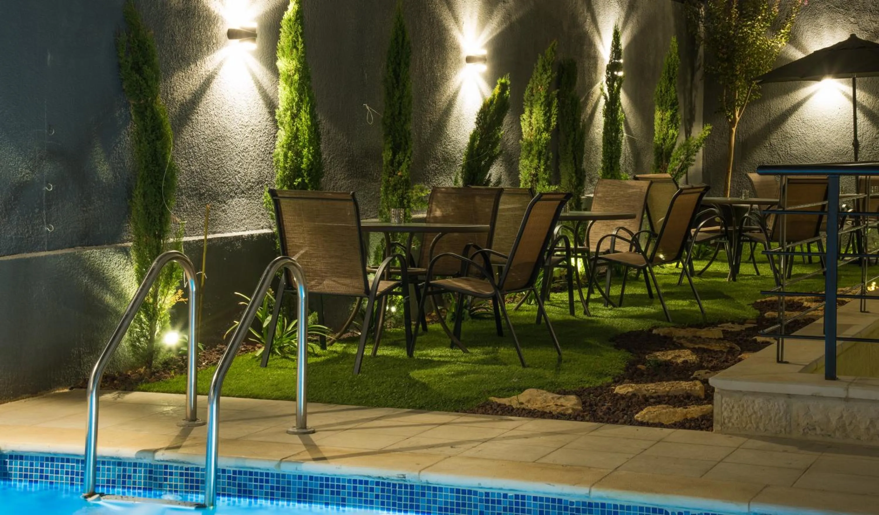 Garden in Shams Alweibdeh Hotel Apartments