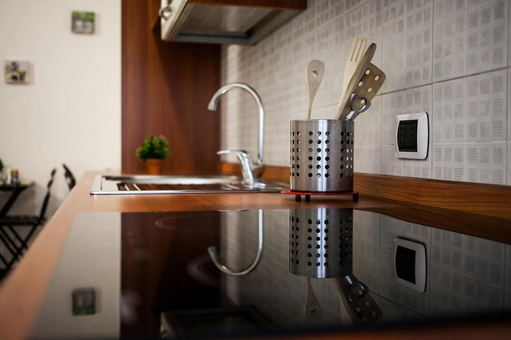 Communal kitchen in B&B Zara