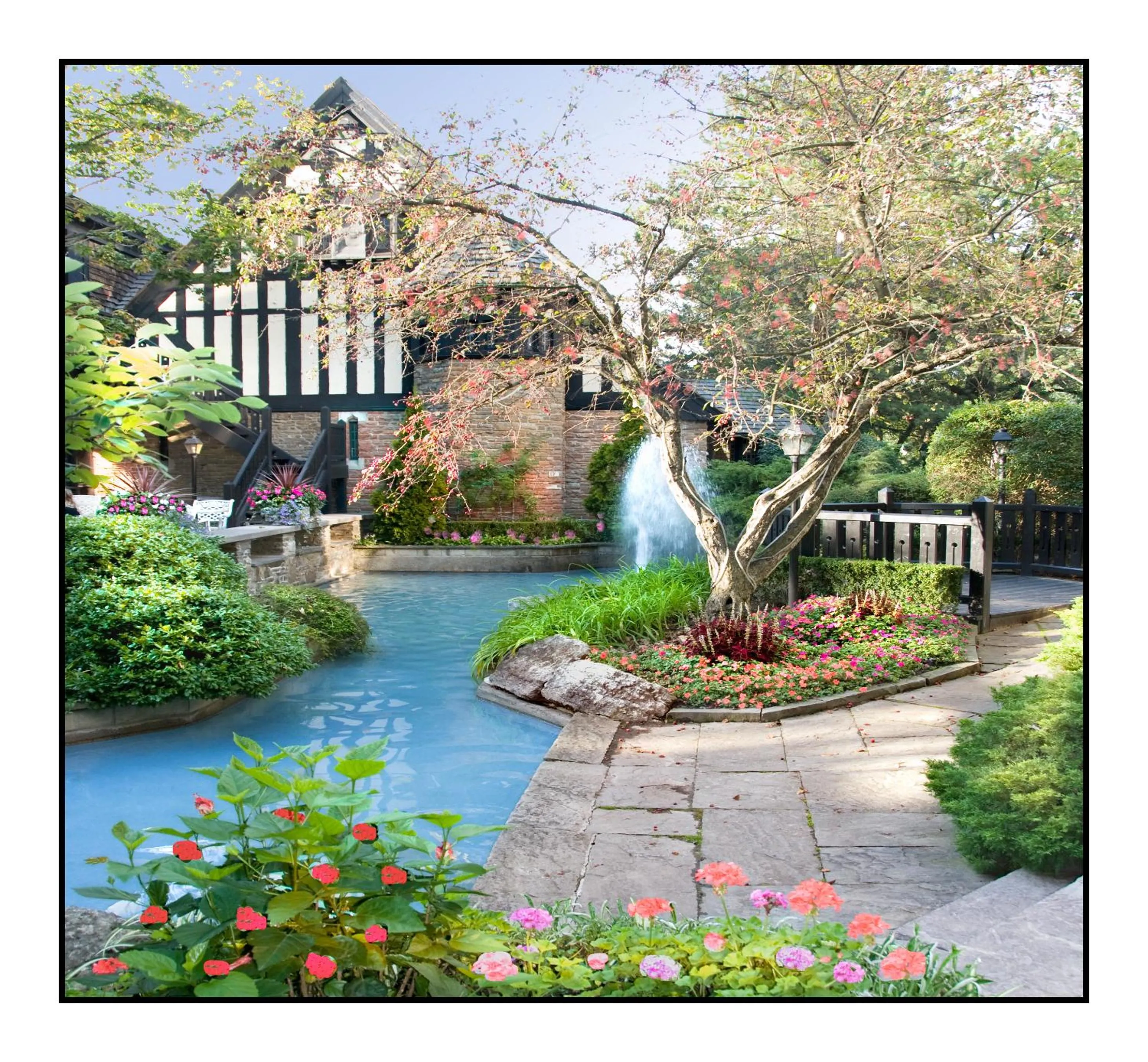 Facade/entrance in Old Mill Toronto Hotel