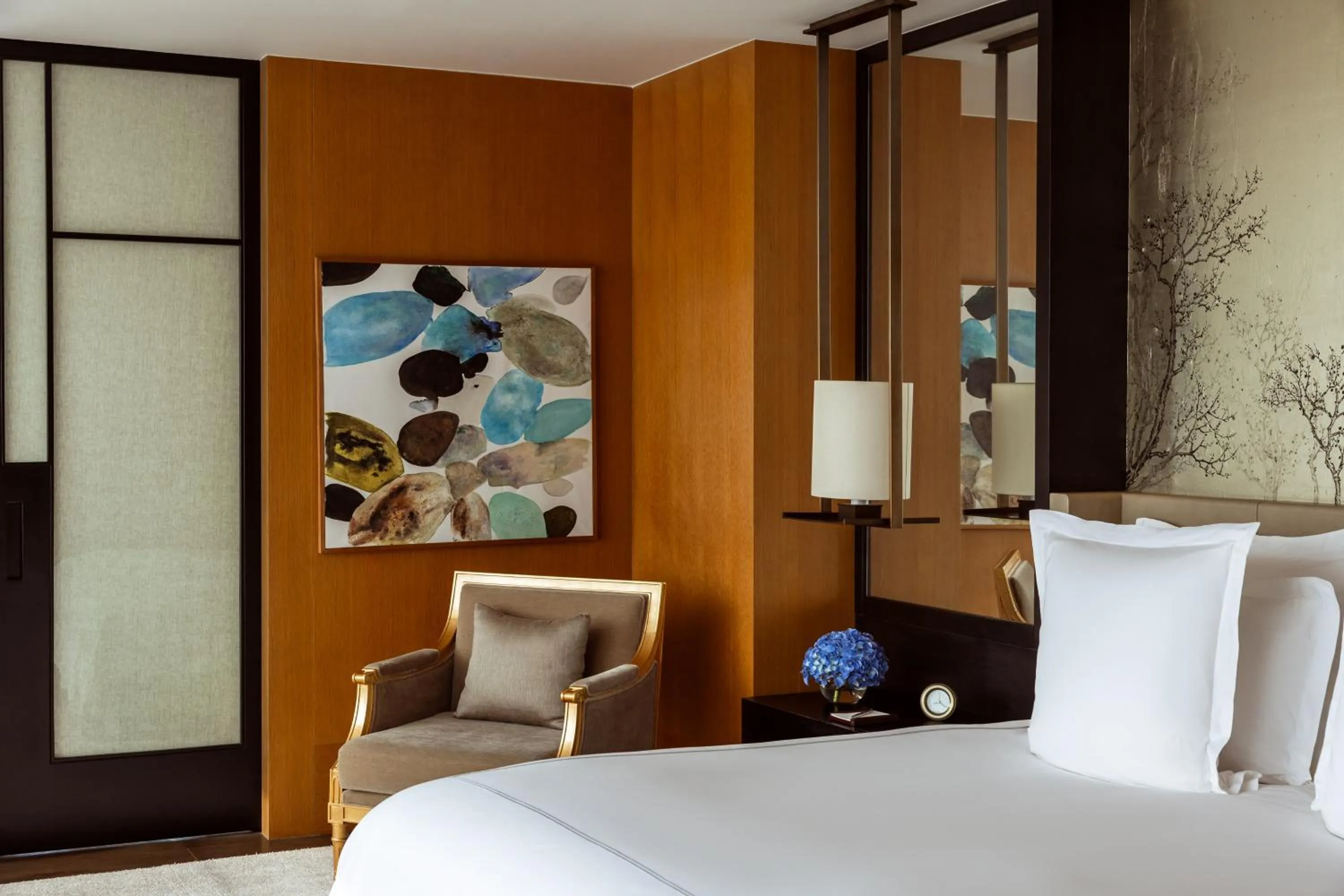 Bedroom, Bed in Rosewood Phnom Penh