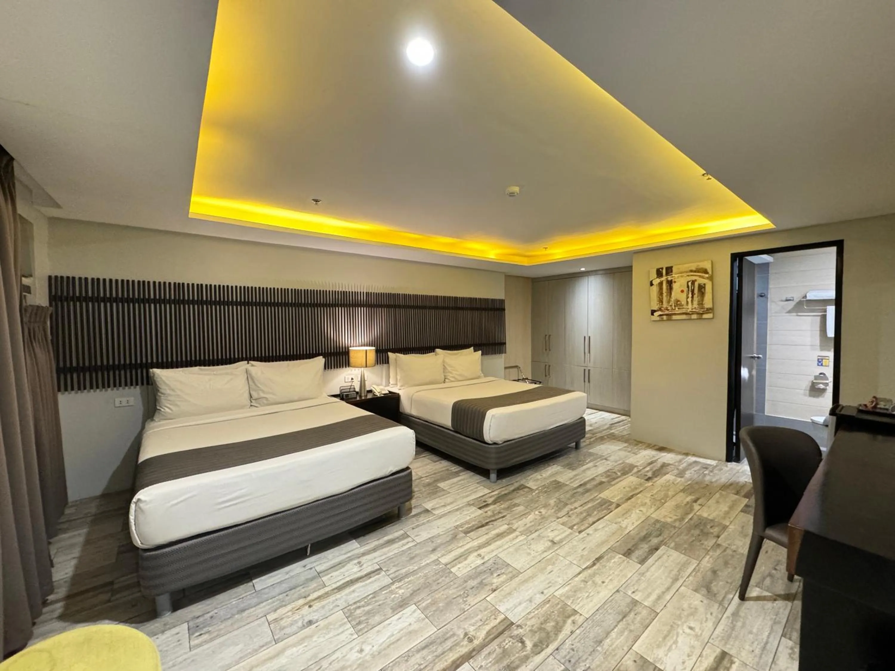 Bed in 1A Express Hotel