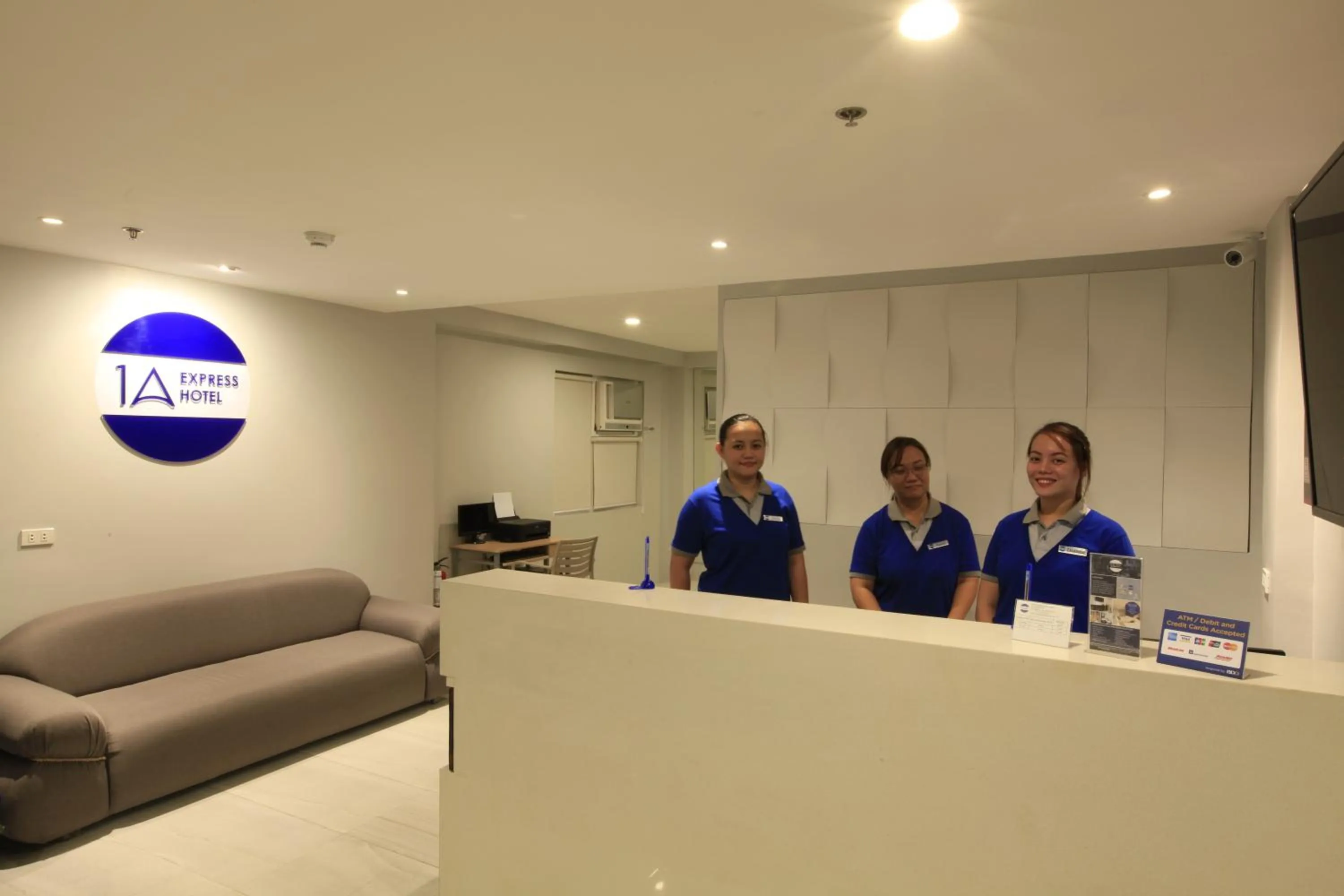 Staff in 1A Express Hotel