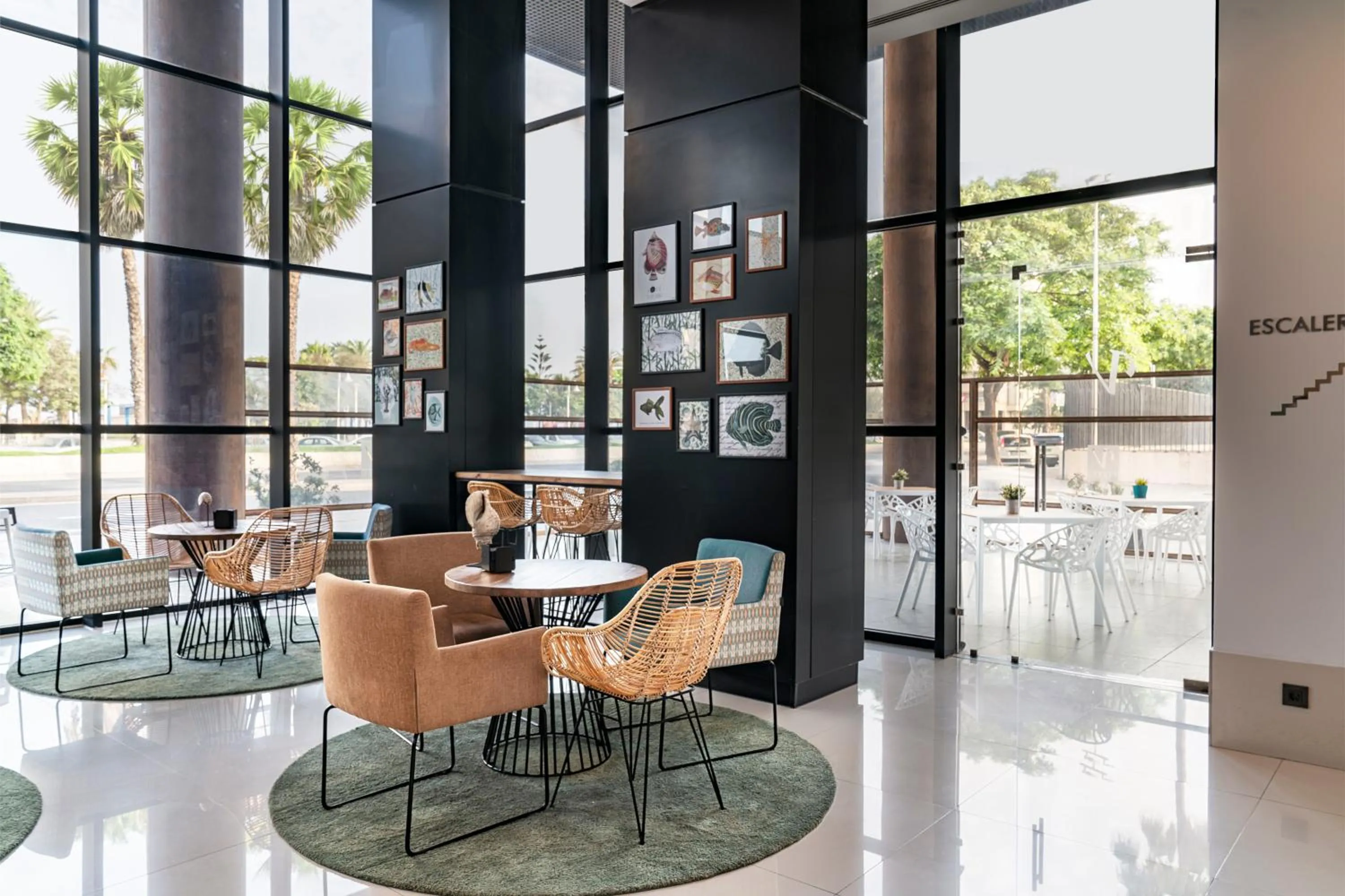 Balcony/Terrace in Vincci Málaga