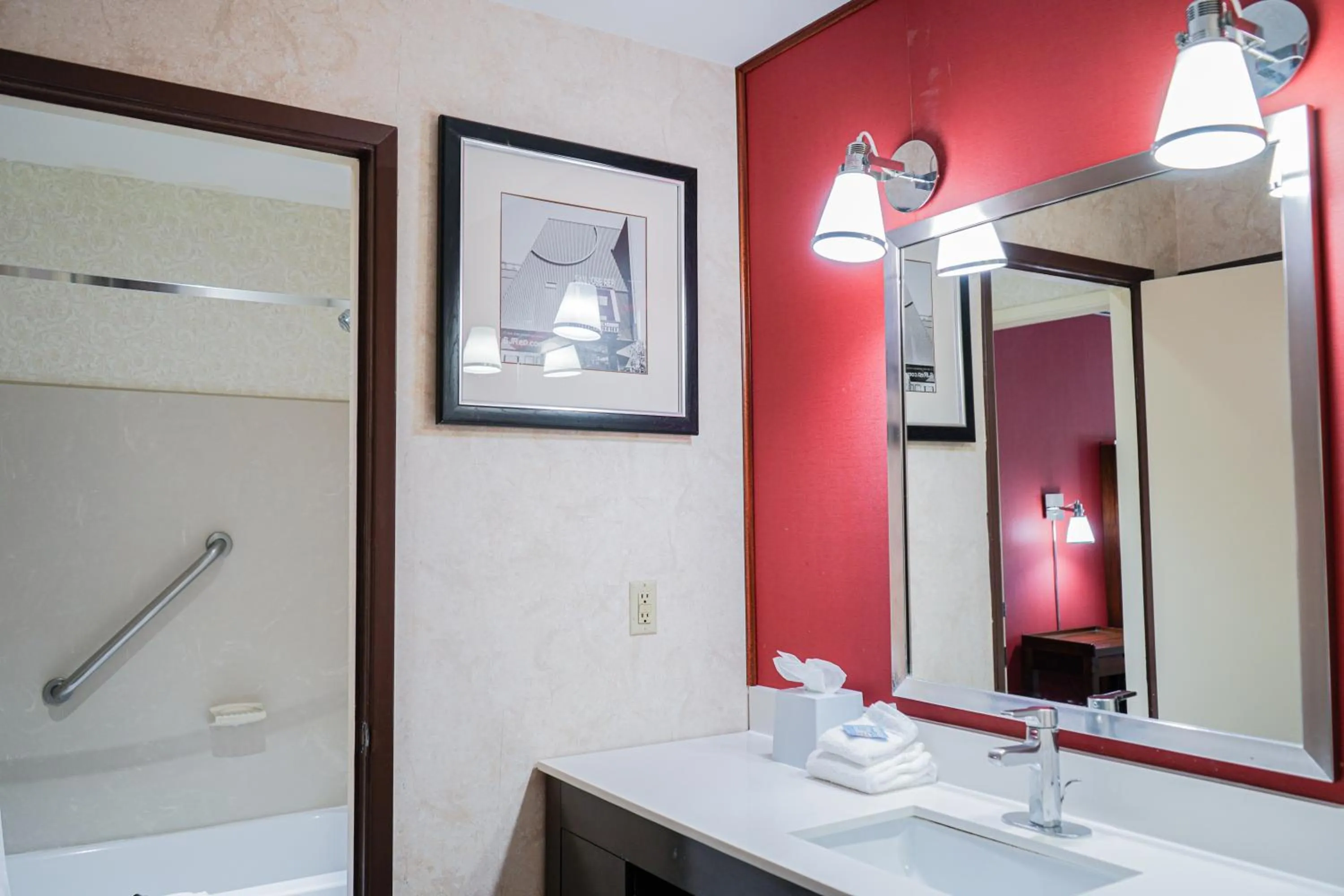 Bathroom in La Hacienda San Jose Silicon Valley