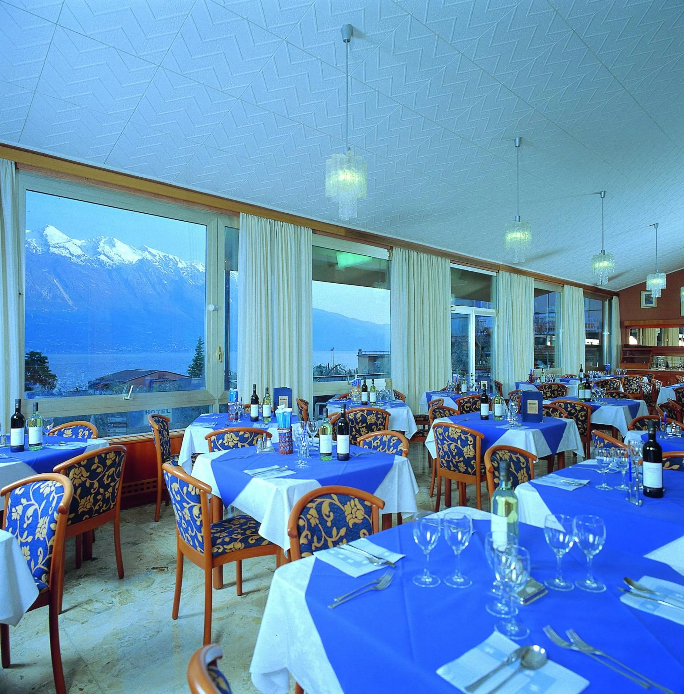 Dining area in Hotel Garden