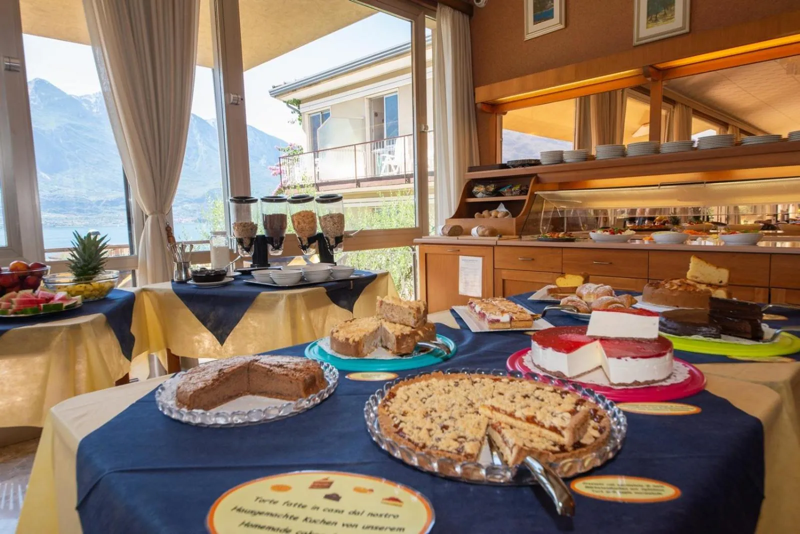 Buffet breakfast in Hotel Garden NEW MANAGEMENT