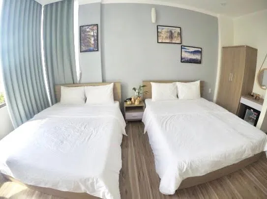 TV and multimedia, Bed in Dalat Memory Inn
