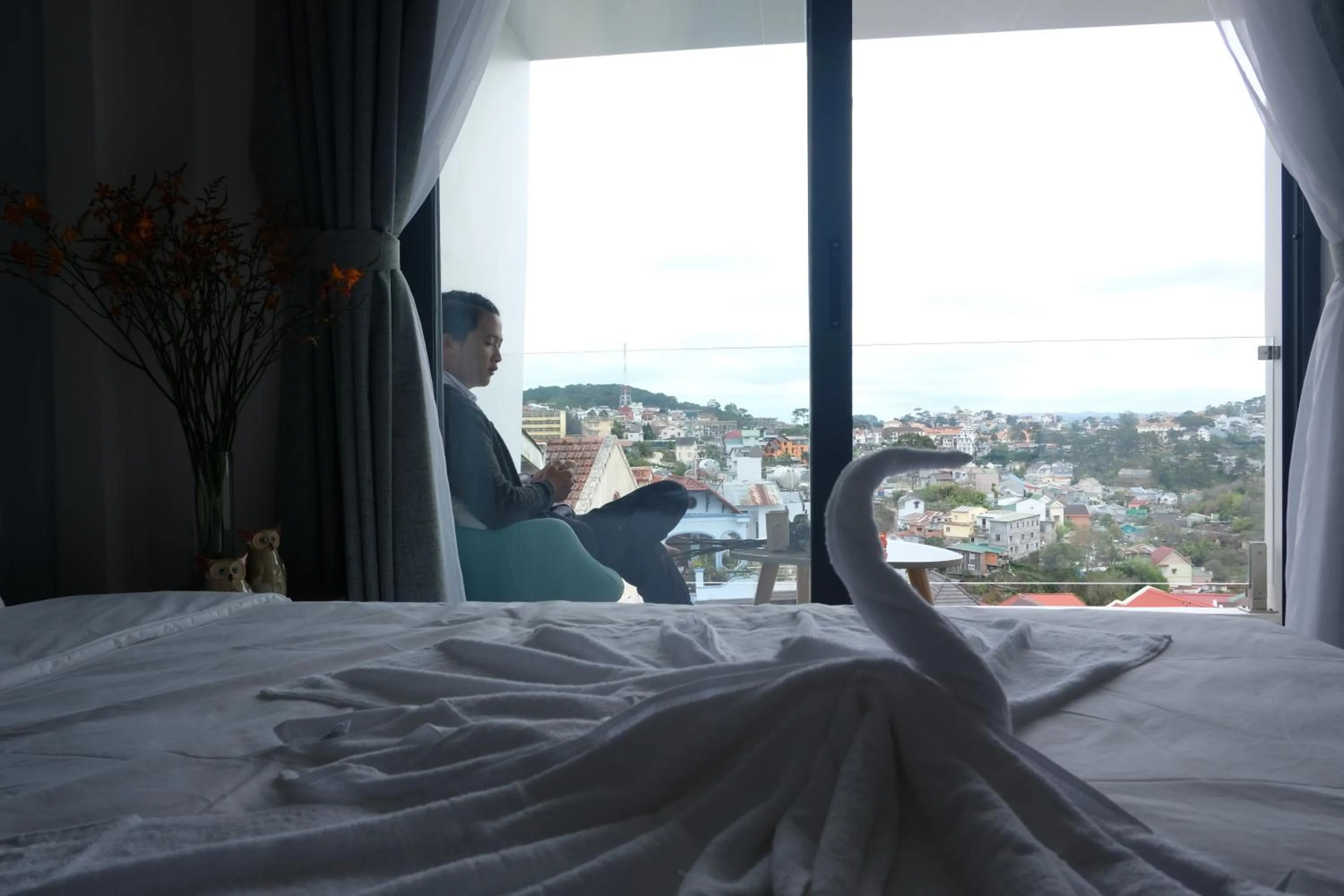 Bed in Dalat Memory Inn