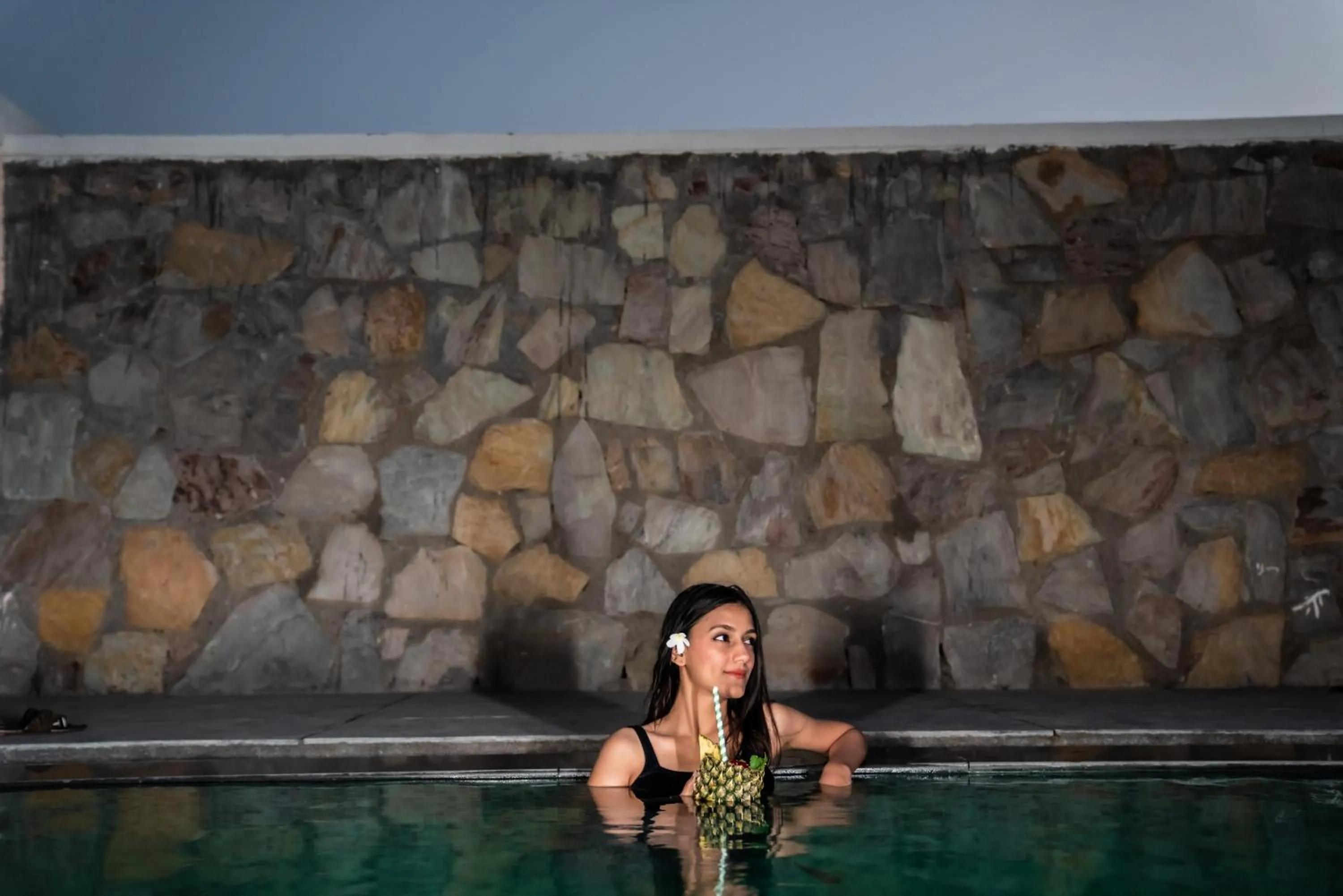 Pool view in Parijat Private Pool Villa 1, 2 and 3 BHK