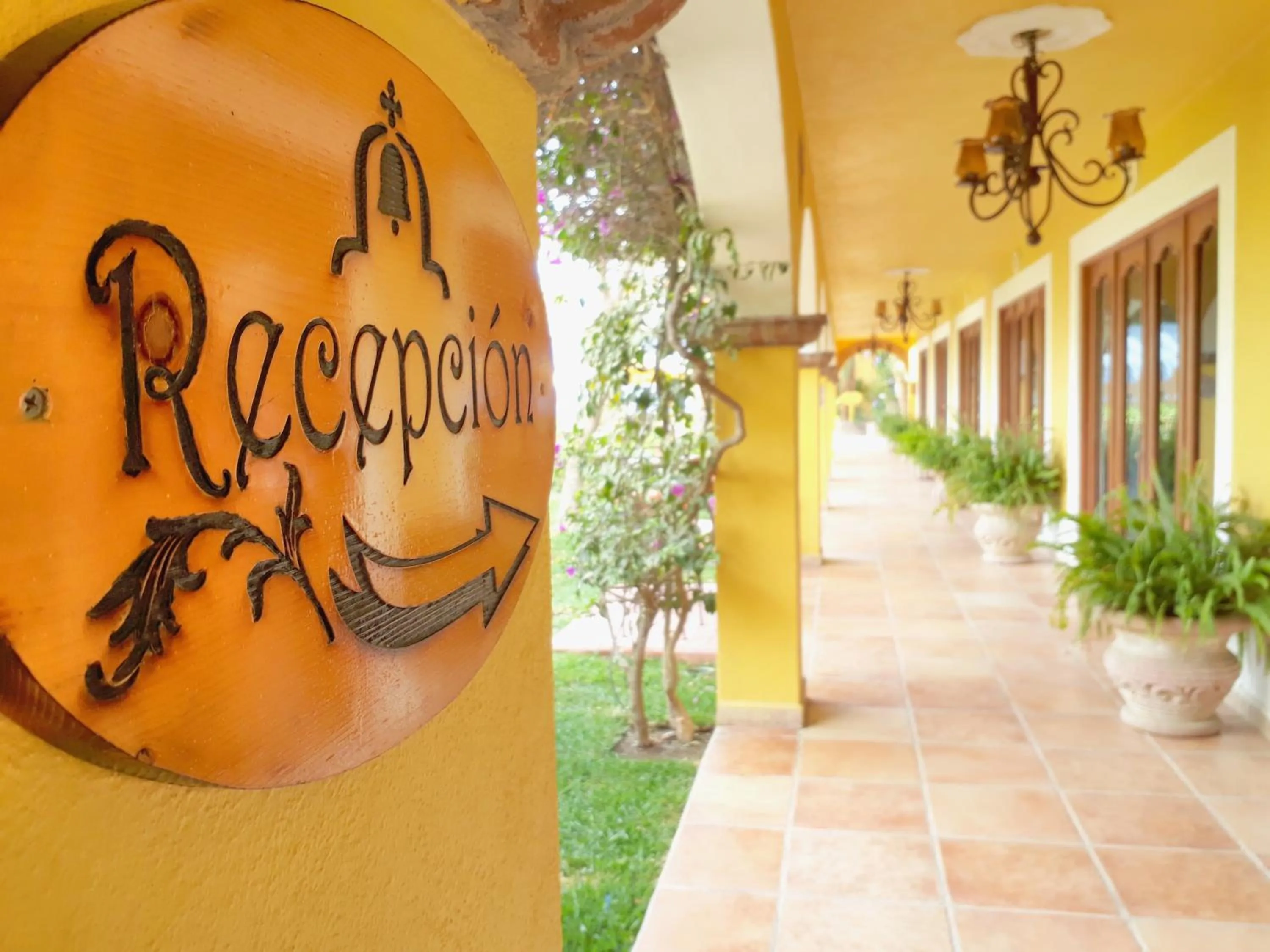 Patio in El Encanto Inn & Suites
