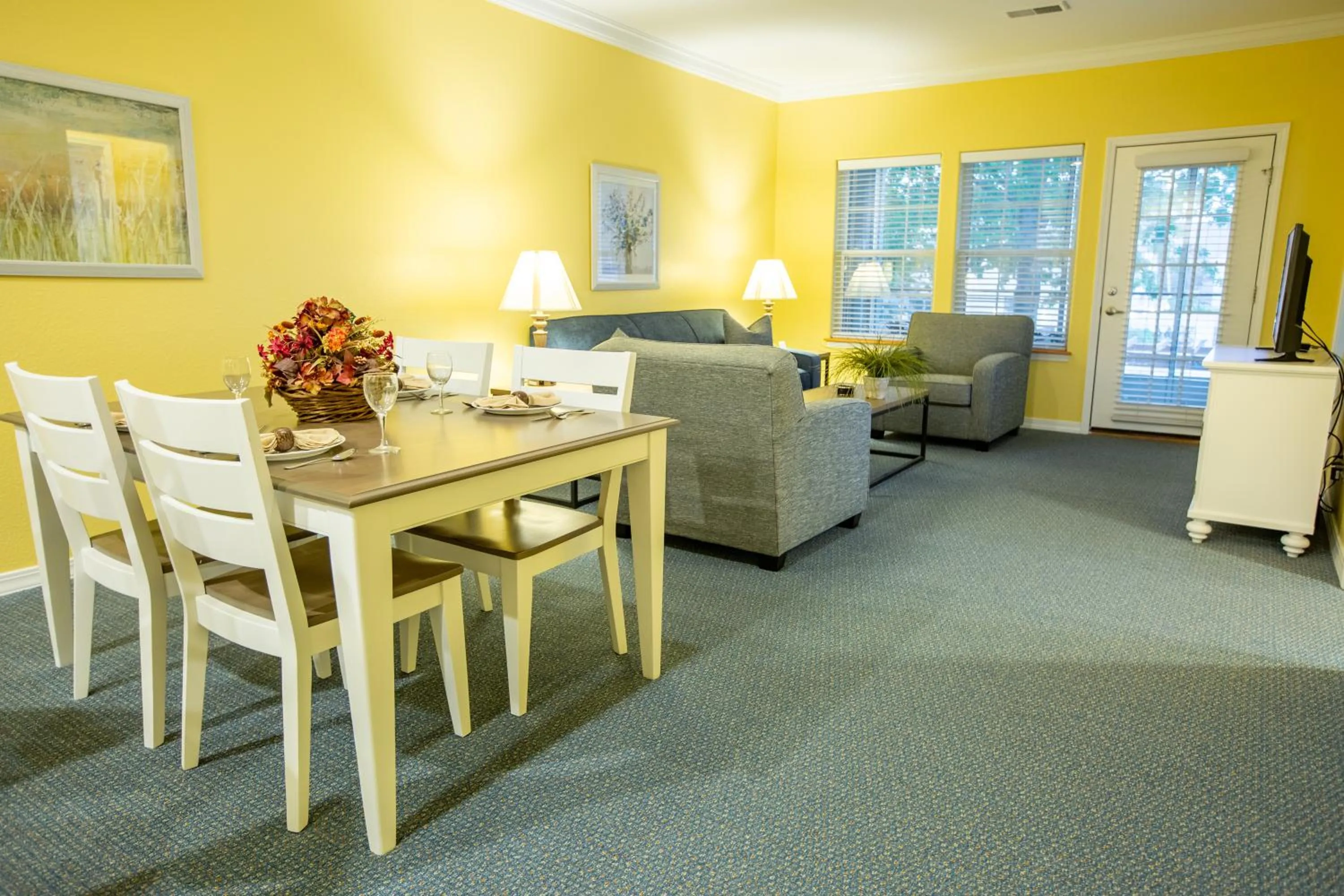 Living room in Palace View Resort by Spinnaker