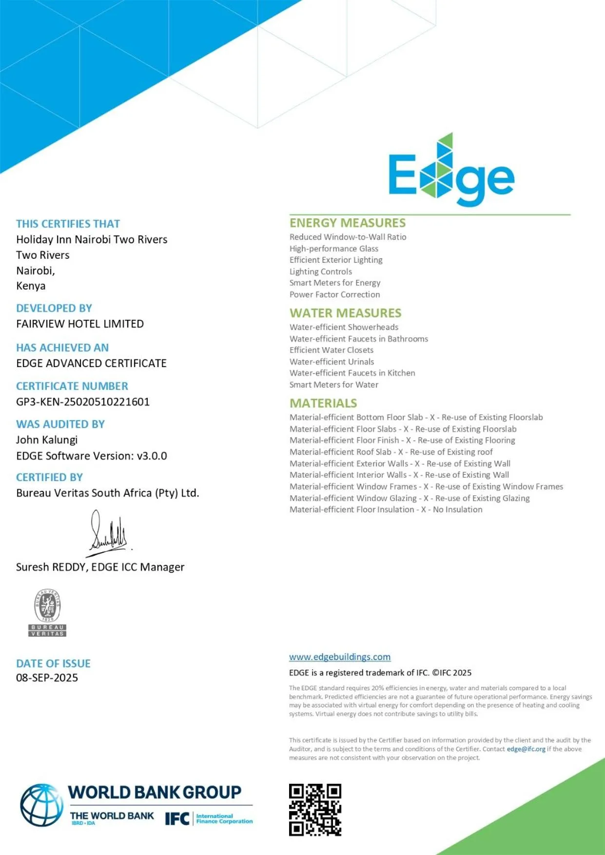 Property building in Holiday Inn - Nairobi Two Rivers Mall by IHG