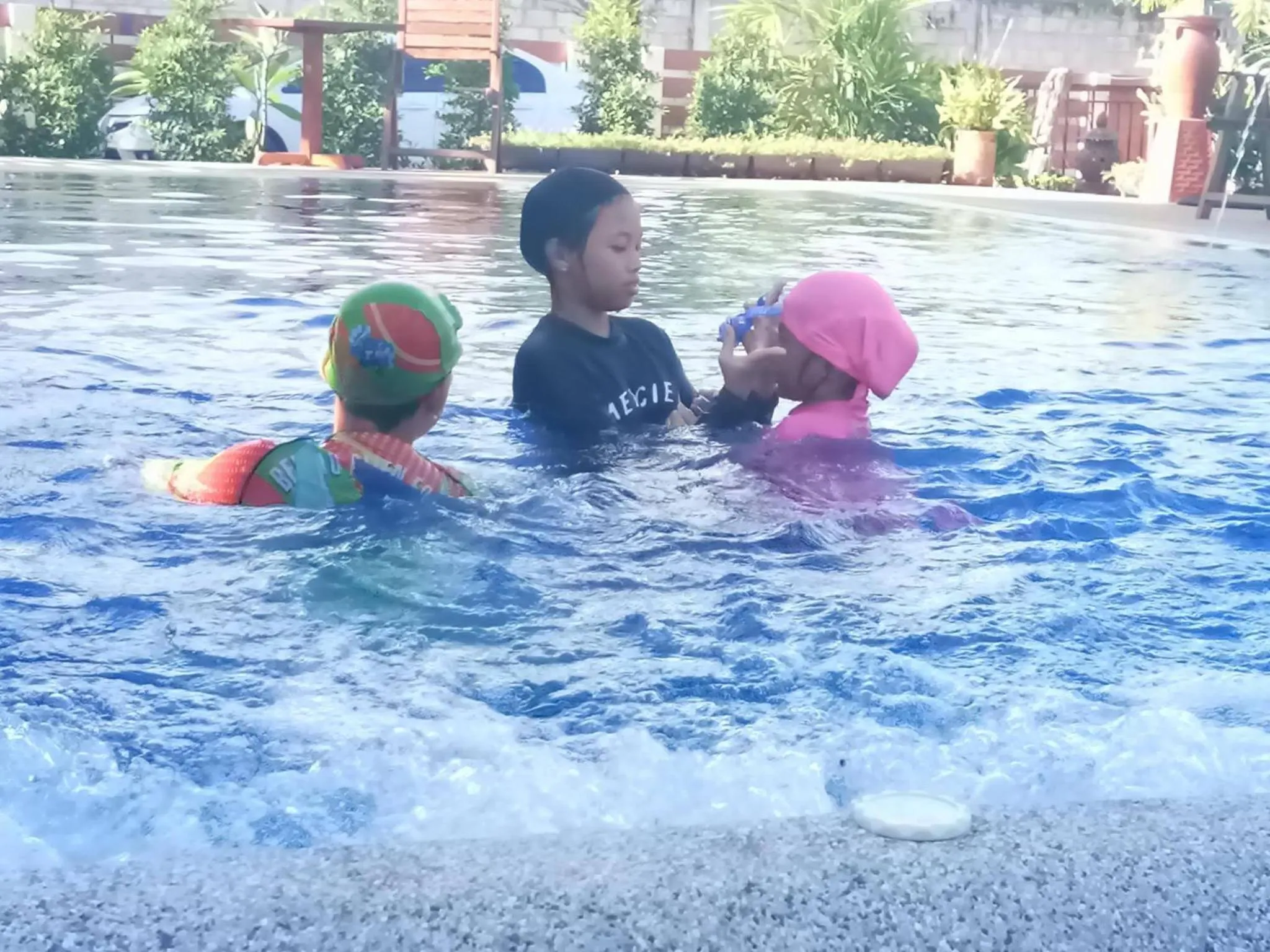 Swimming pool in Baan Sooksiri Bangsaray