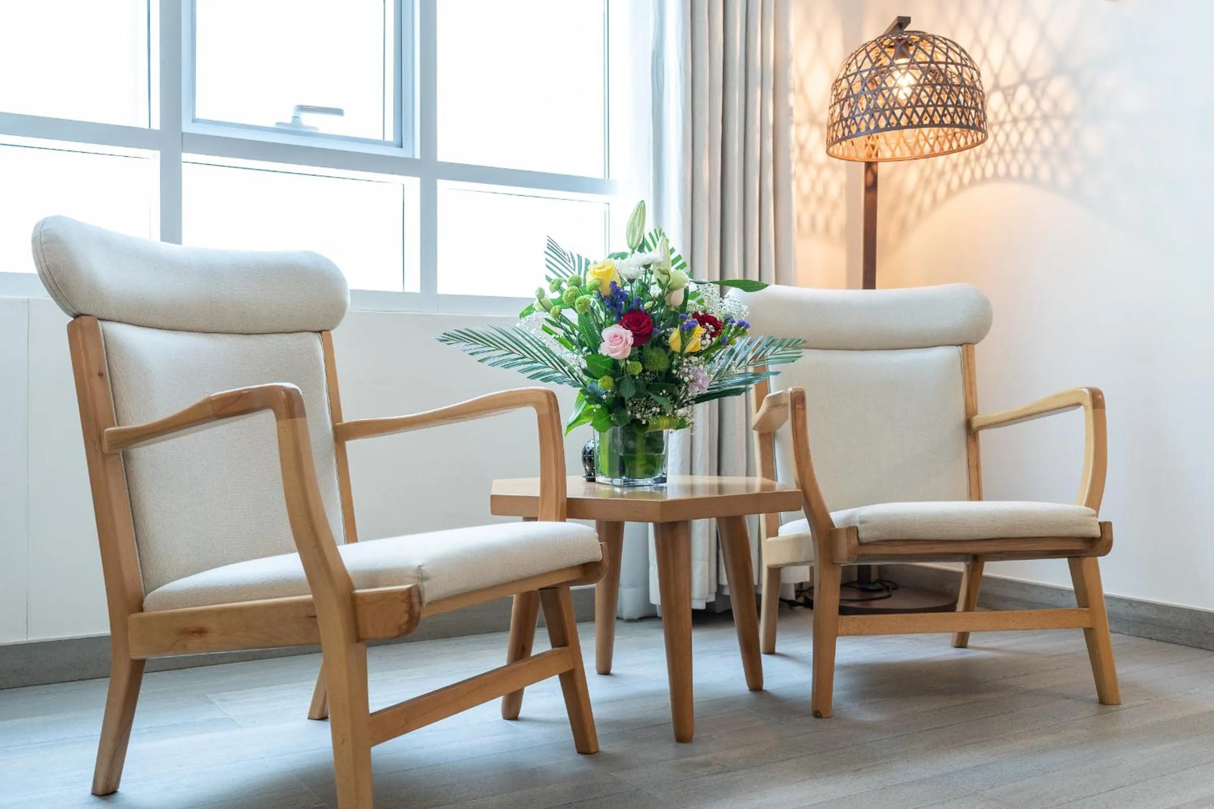 Seating area in Beach Walk Boutique Jumeirah