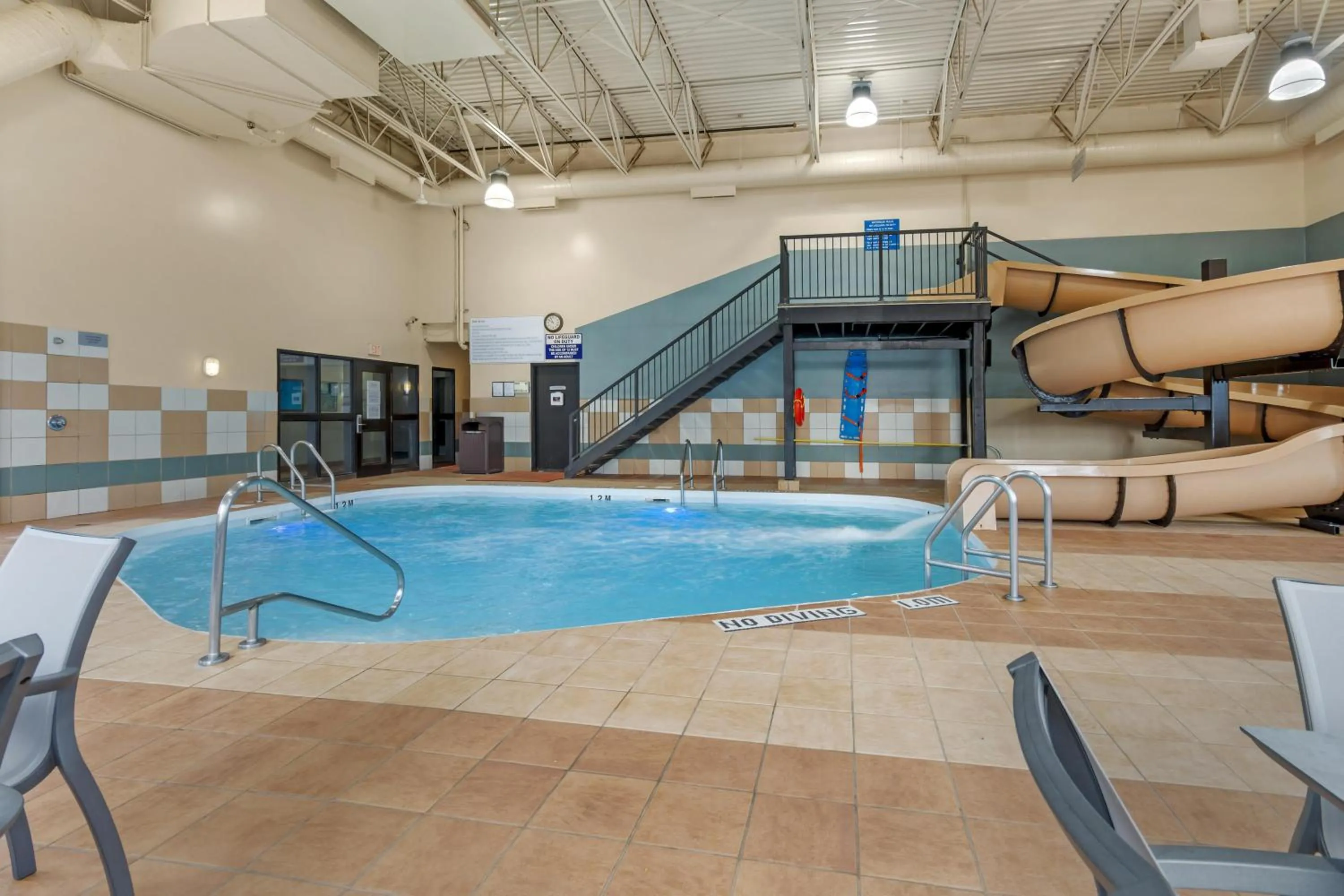 Pool view in Best Western Plus Pembina Inn & Suites