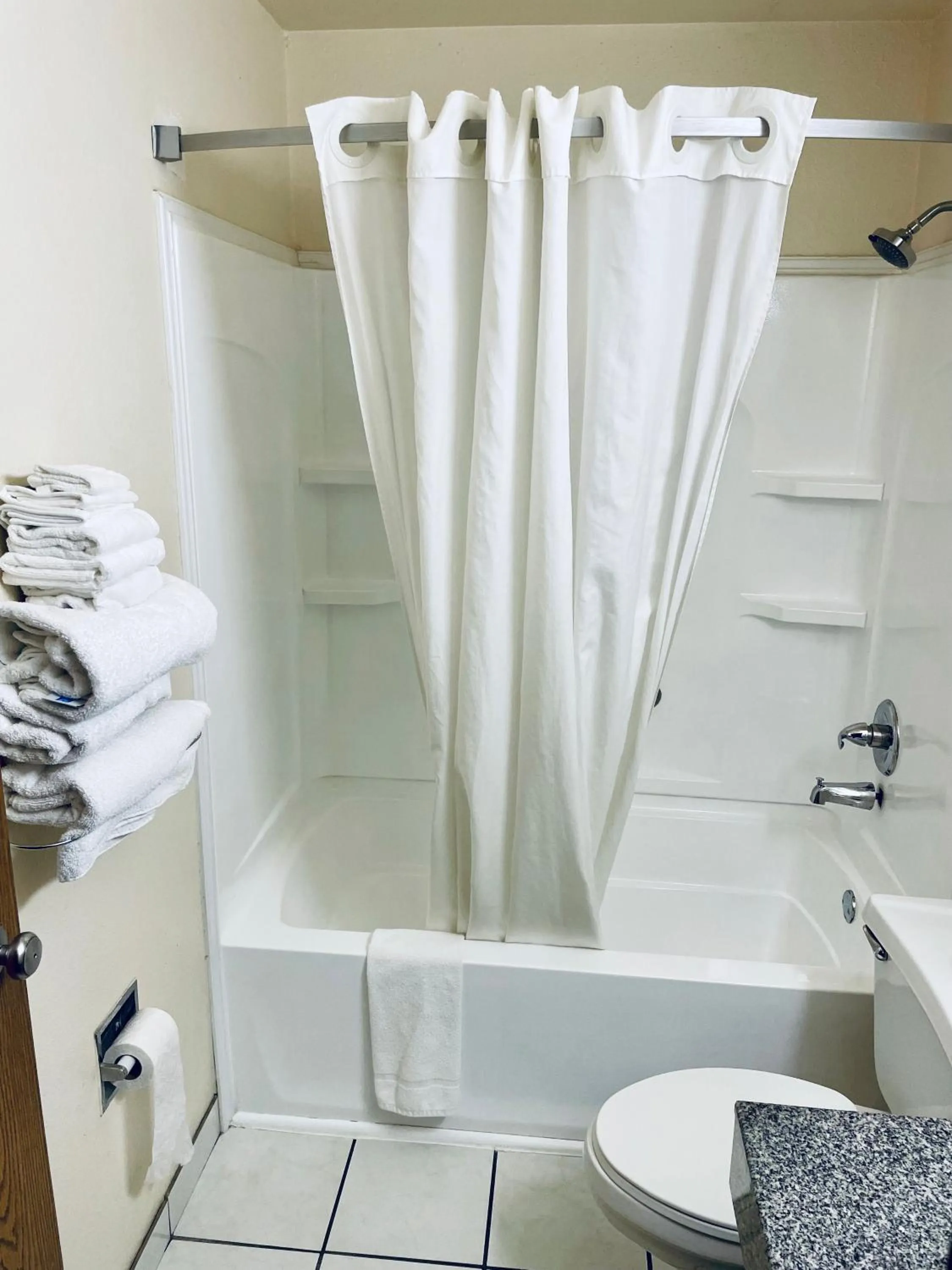 Shower in Super 8 by Wyndham Corbin KY