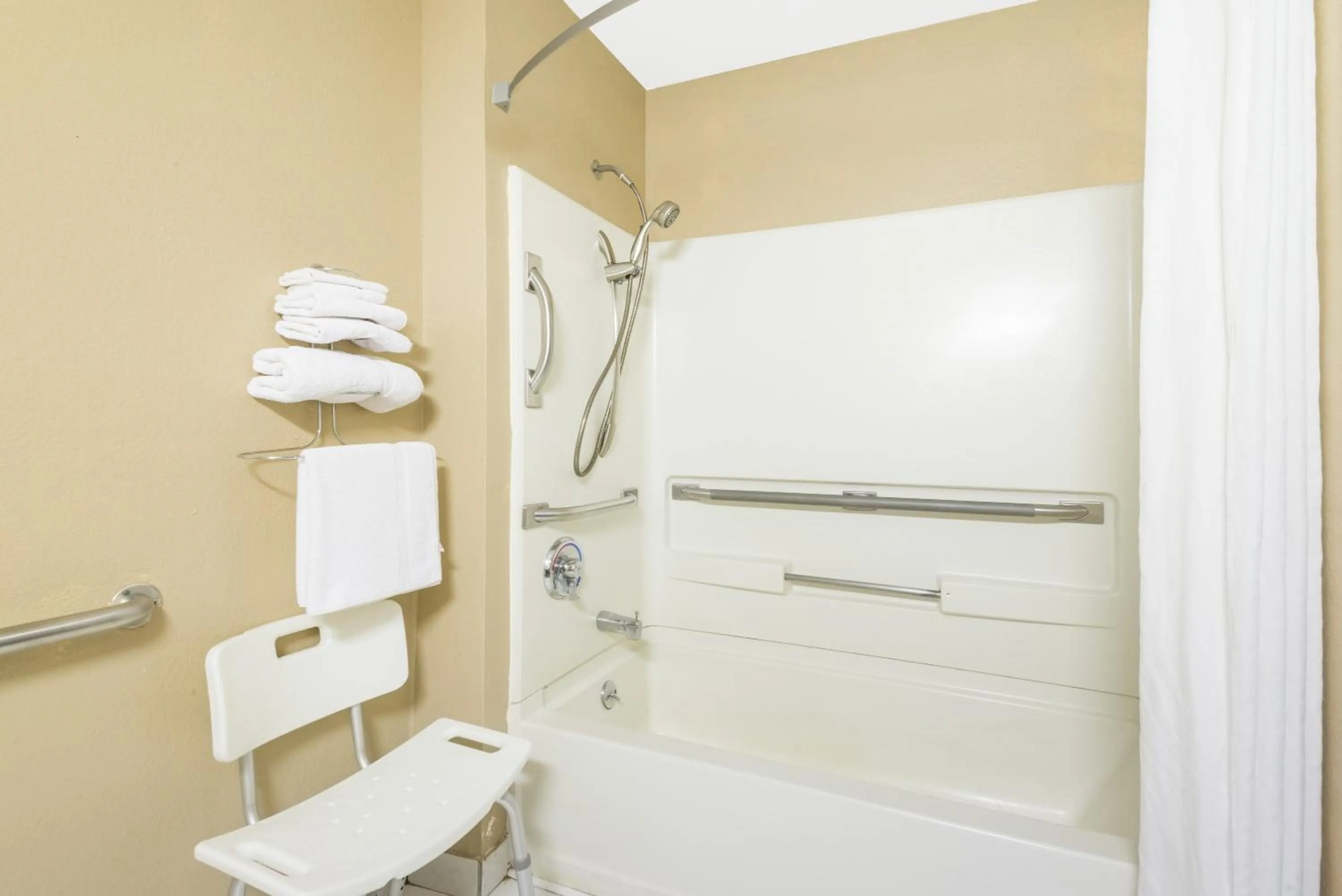 Shower in Super 8 by Wyndham Corbin KY