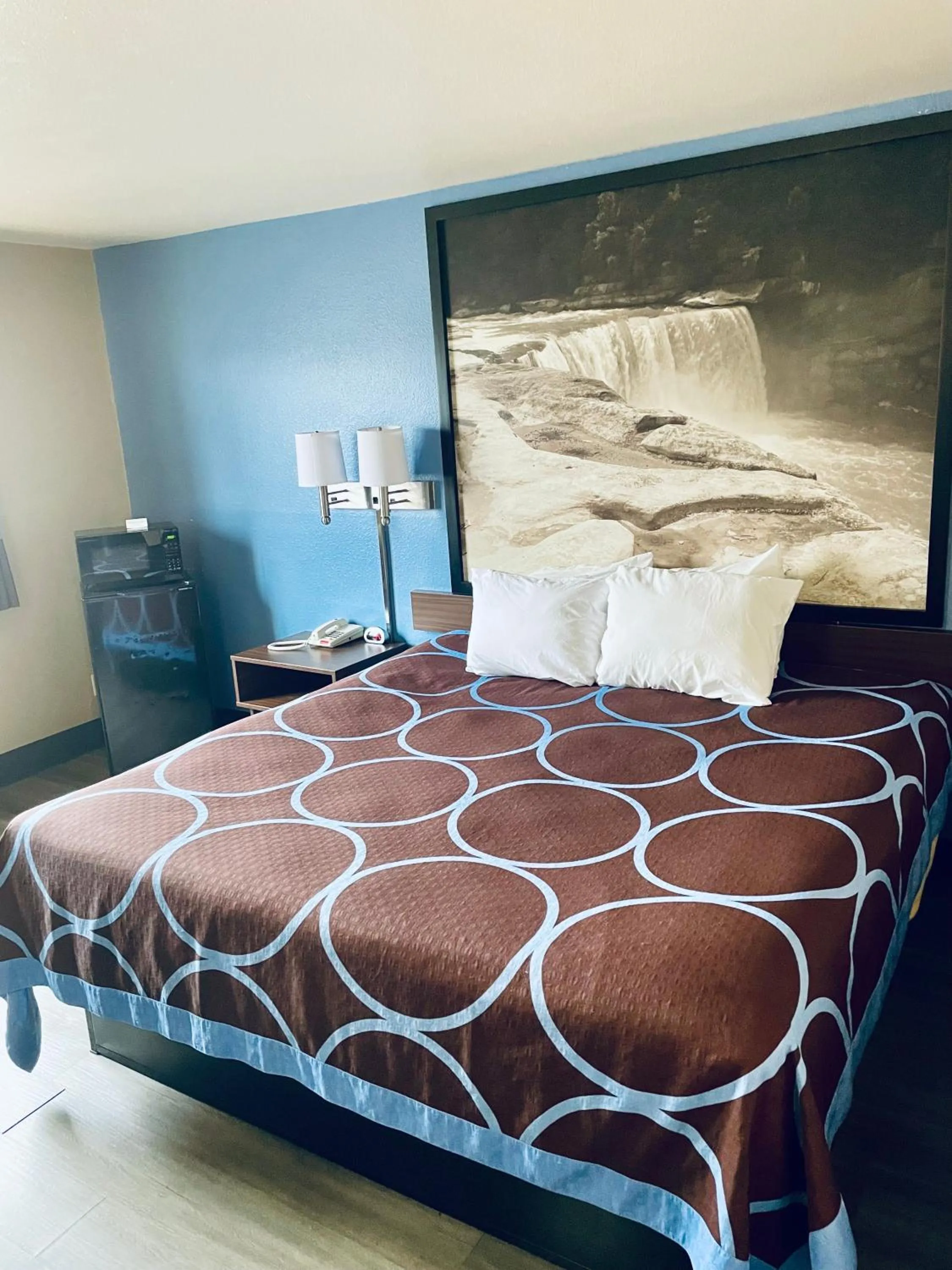 Bed in Super 8 by Wyndham Corbin KY