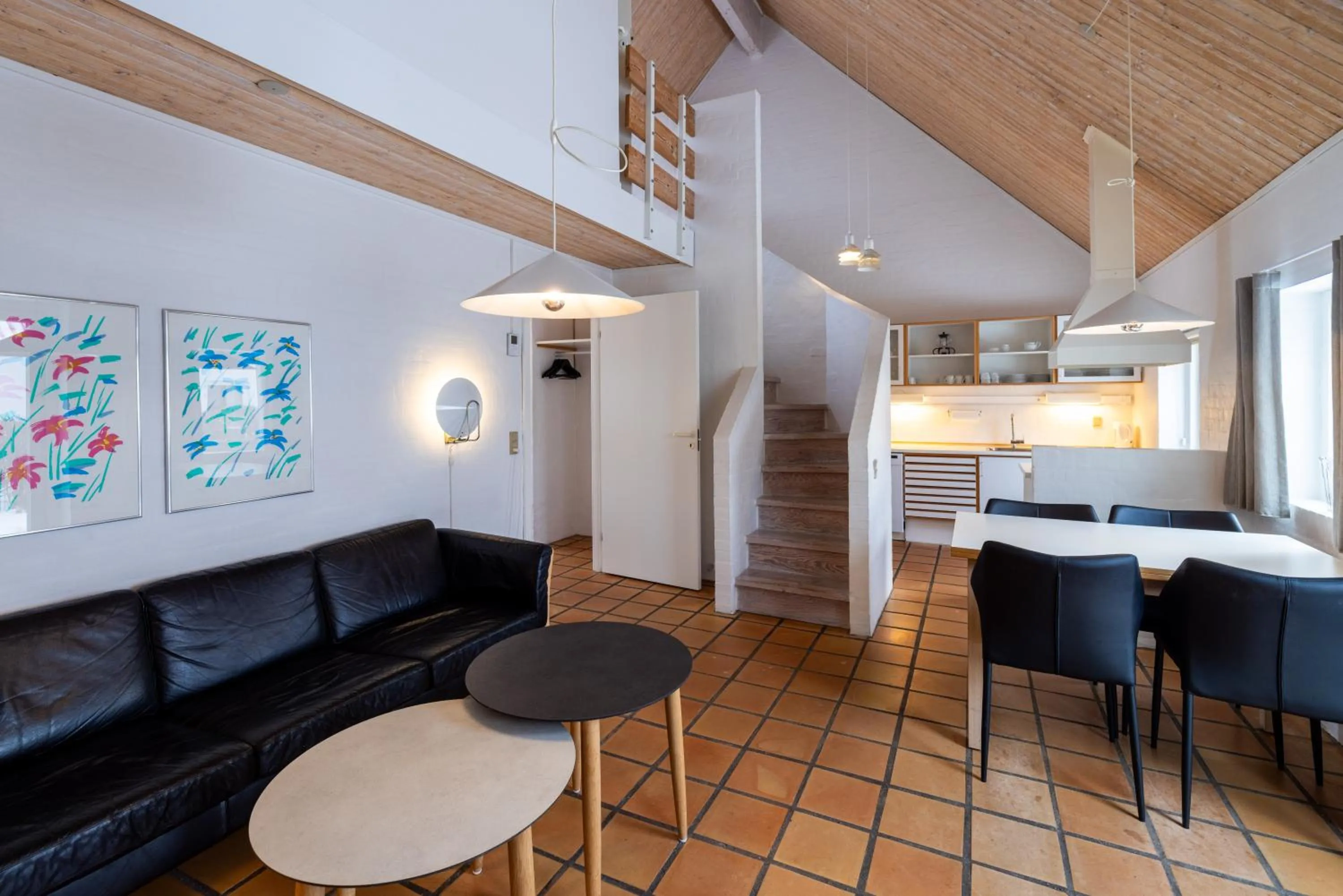 Living room in Skagen Strand Holiday Center