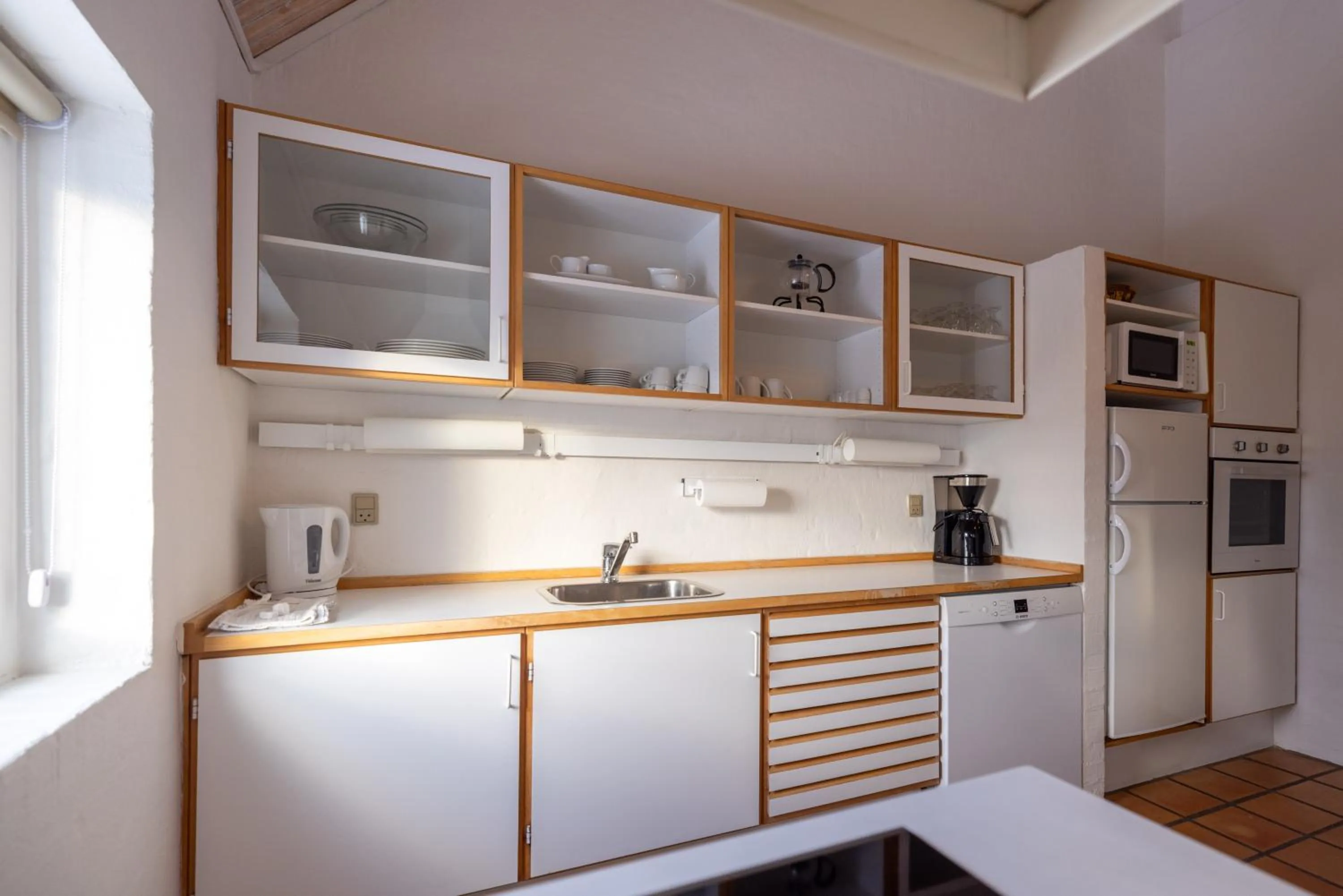 Kitchen or kitchenette in Skagen Strand Holiday Center