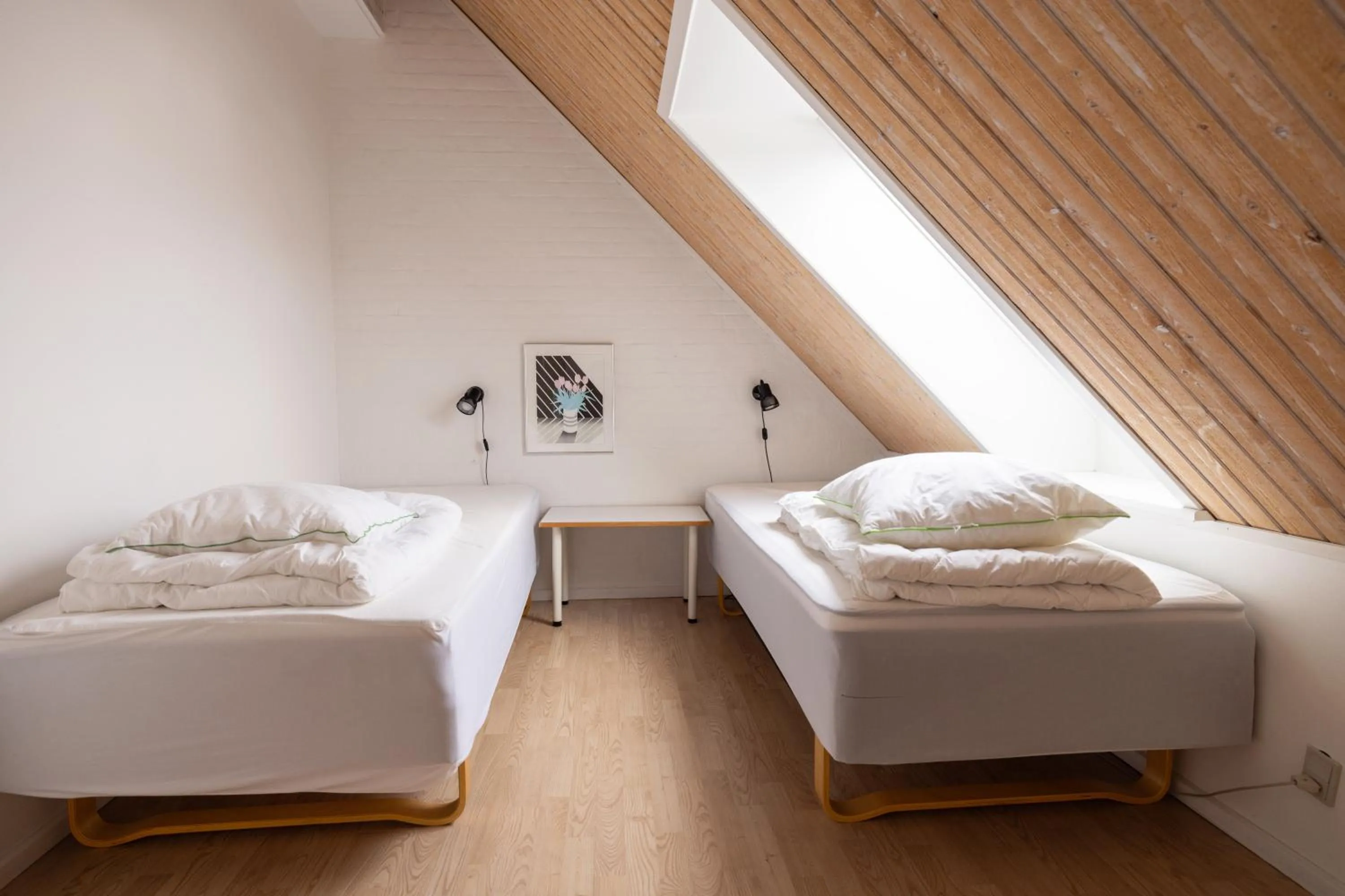 Bed in Skagen Strand Holiday Center