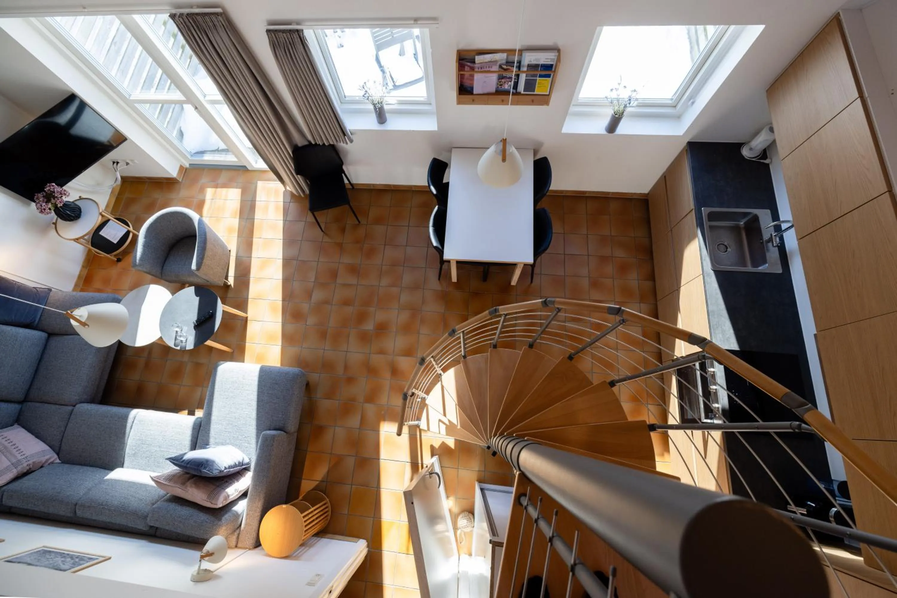 Communal lounge/ TV room in Skagen Strand Holiday Center