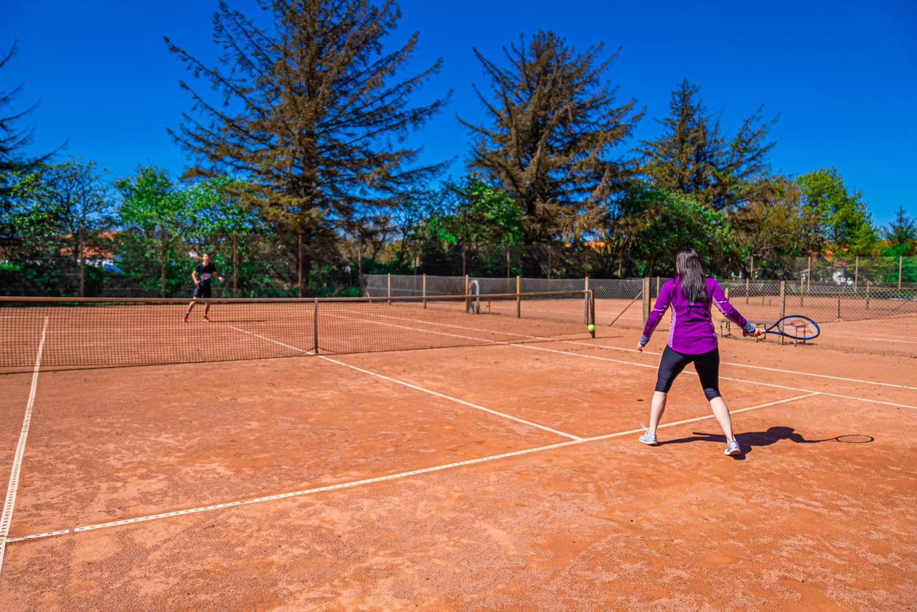 Tennis court in Skagen Strand Holiday Center
