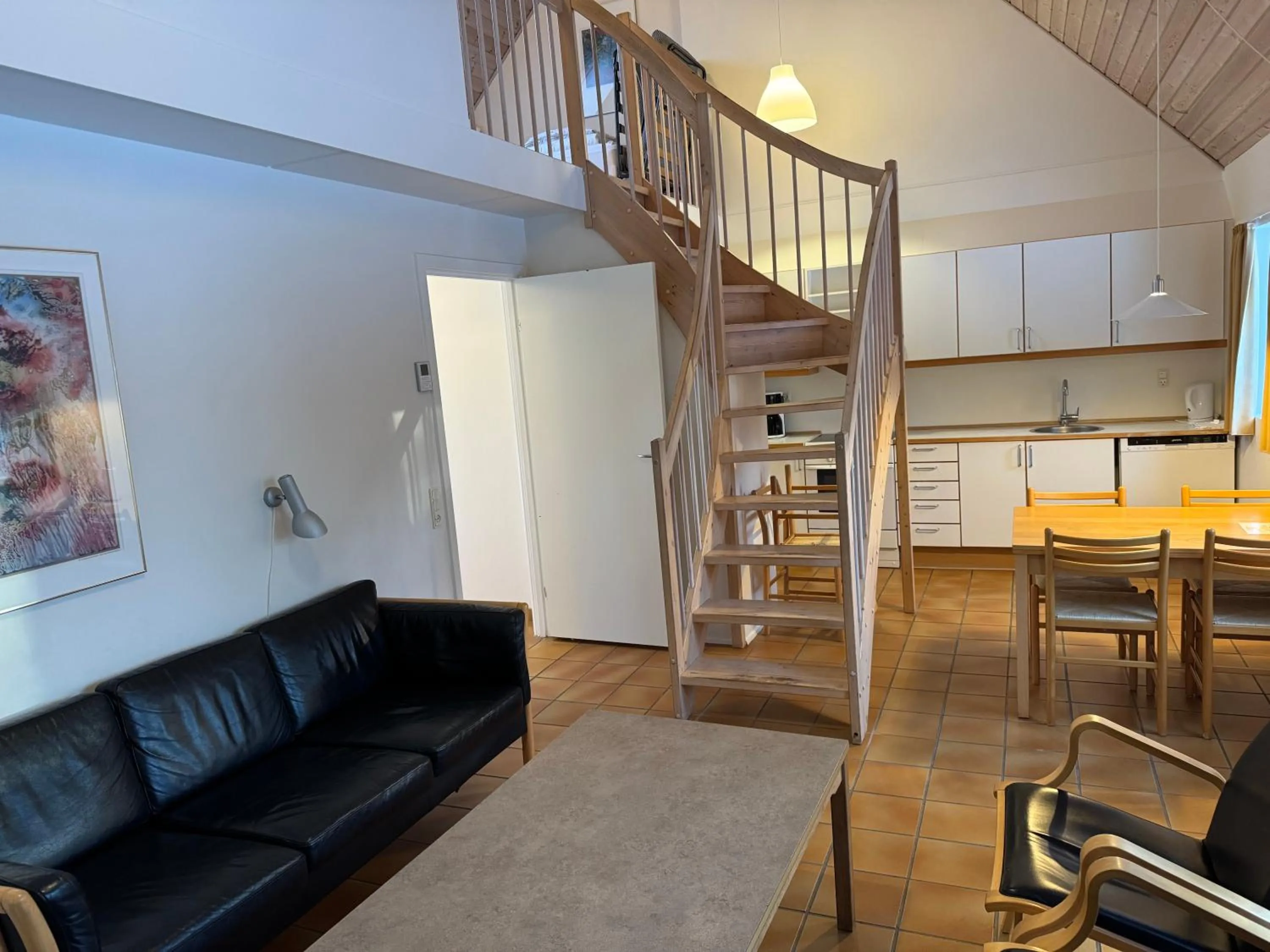 Living room in Skagen Strand Holiday Center