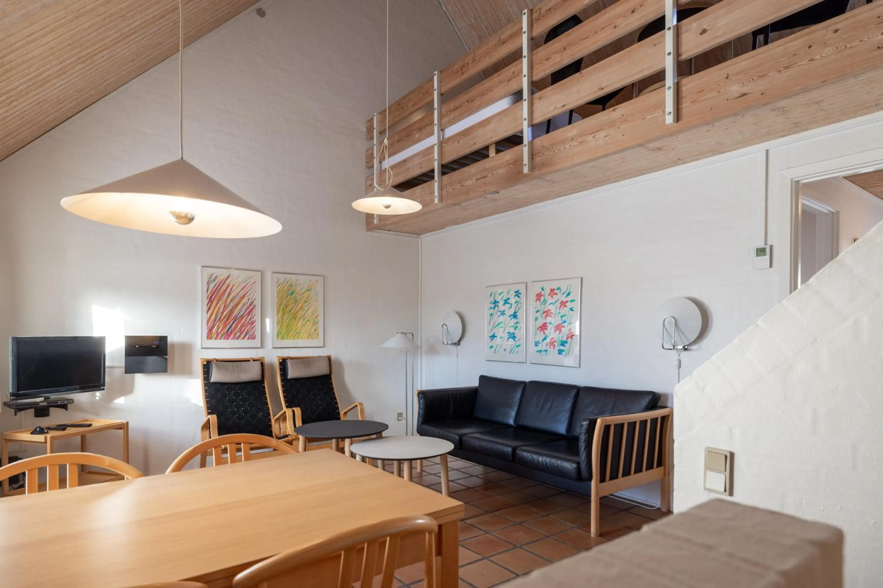 Communal lounge/ TV room in Skagen Strand Holiday Center