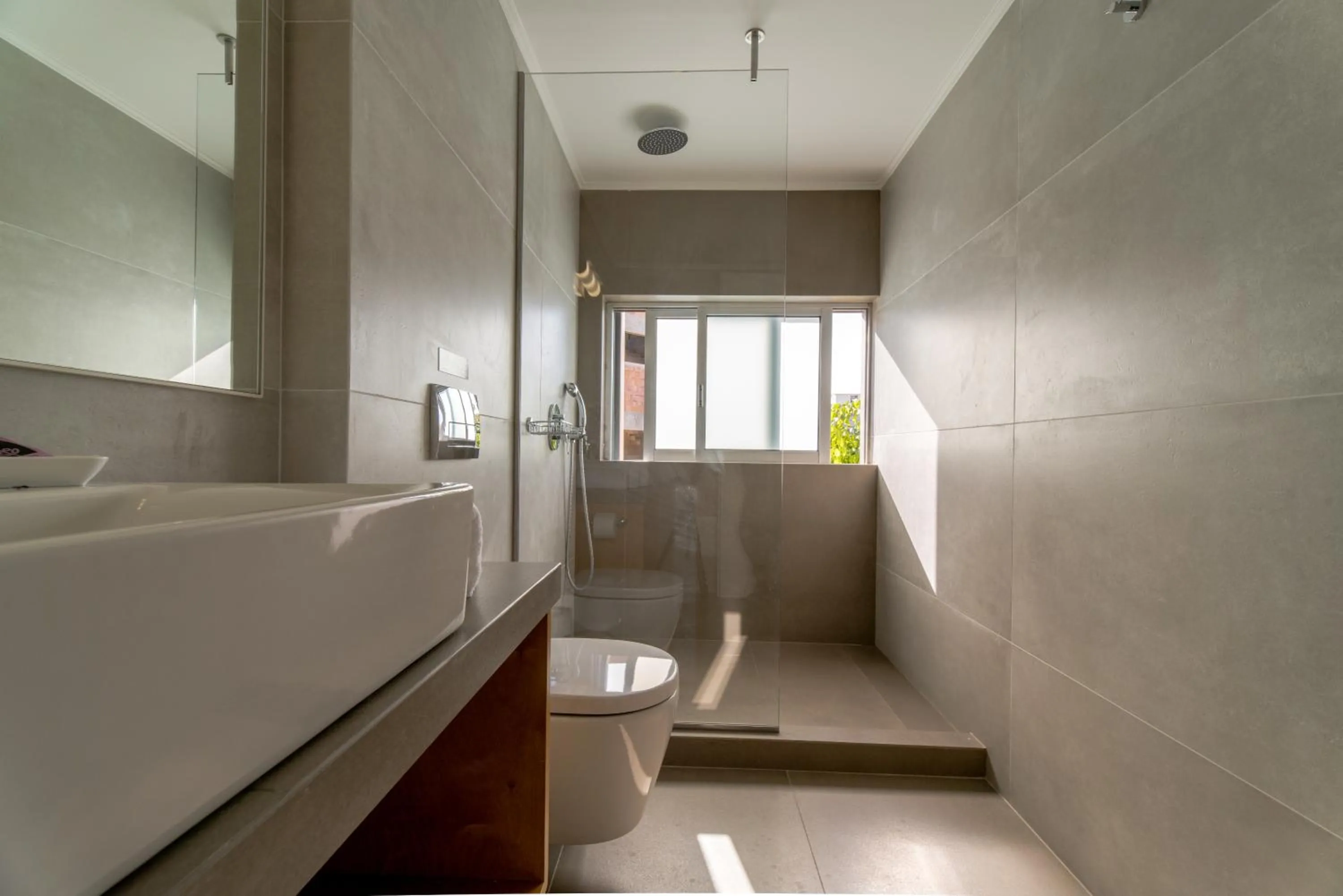 Shower in Lotus Hotel Apartments