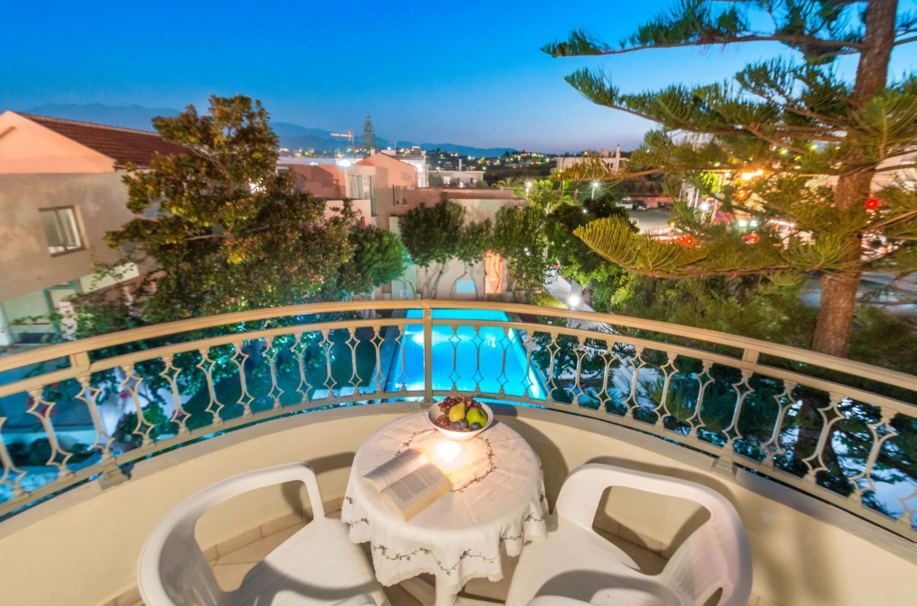 Balcony/Terrace in Lotus Hotel Apartments